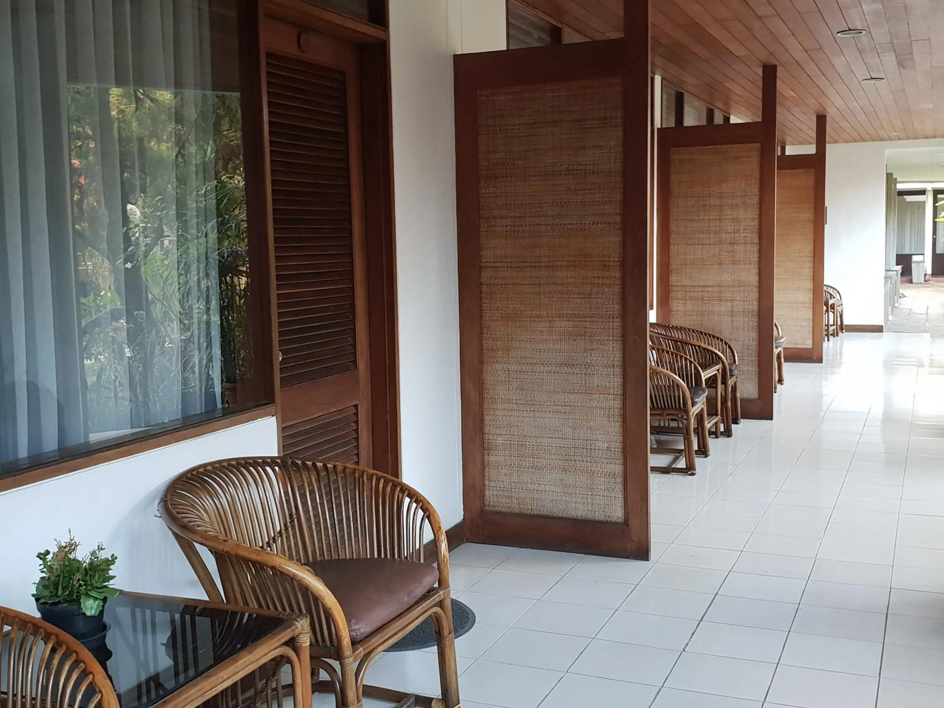 Seating area in Hotel Bumi Asih Gedung Sate Bandung