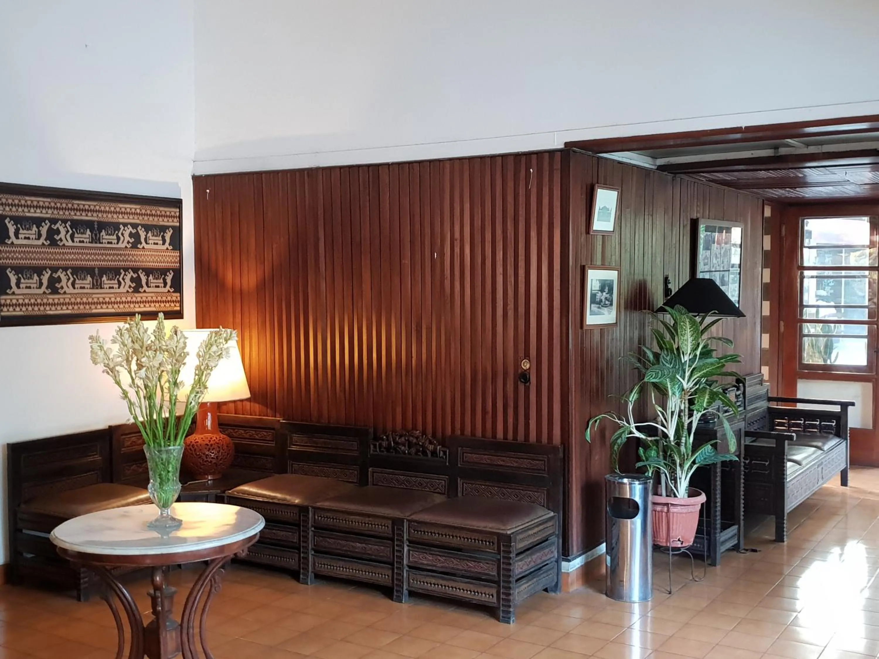 Living room in Hotel Bumi Asih Gedung Sate Bandung