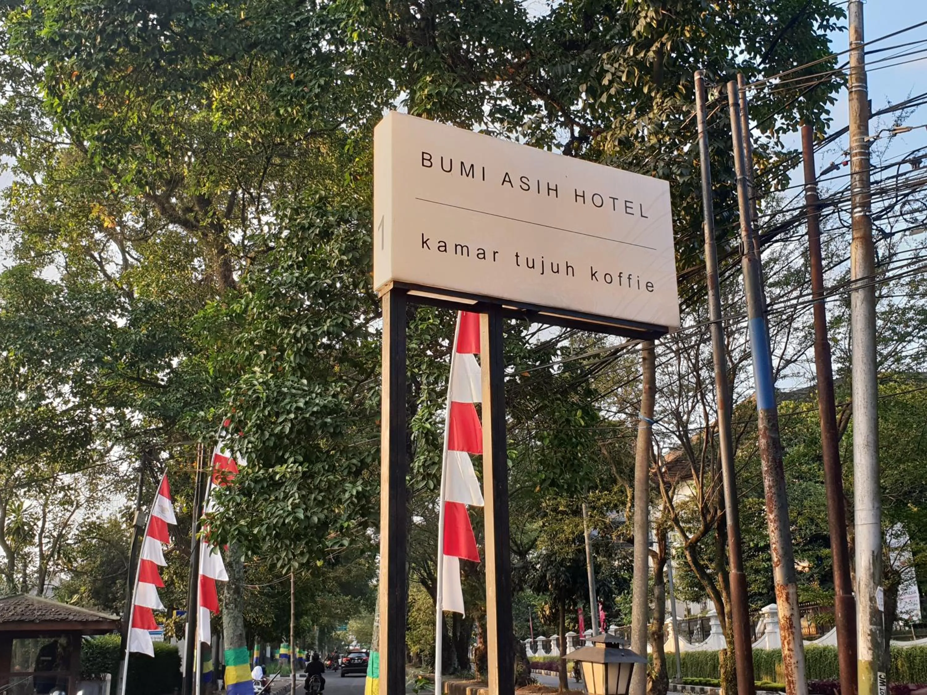 Logo/Certificate/Sign in Hotel Bumi Asih Gedung Sate Bandung