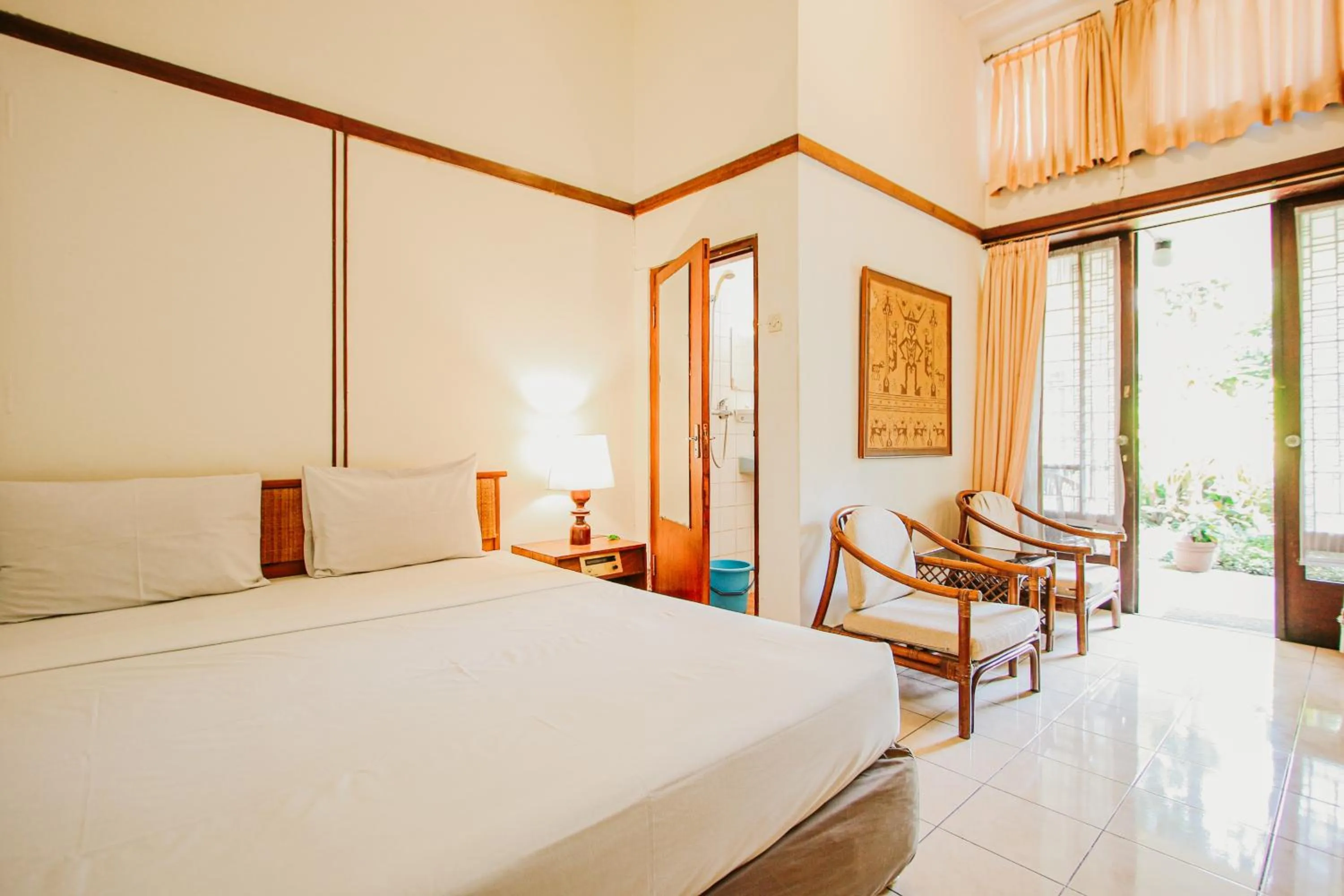 Bed in Hotel Bumi Asih Gedung Sate Bandung