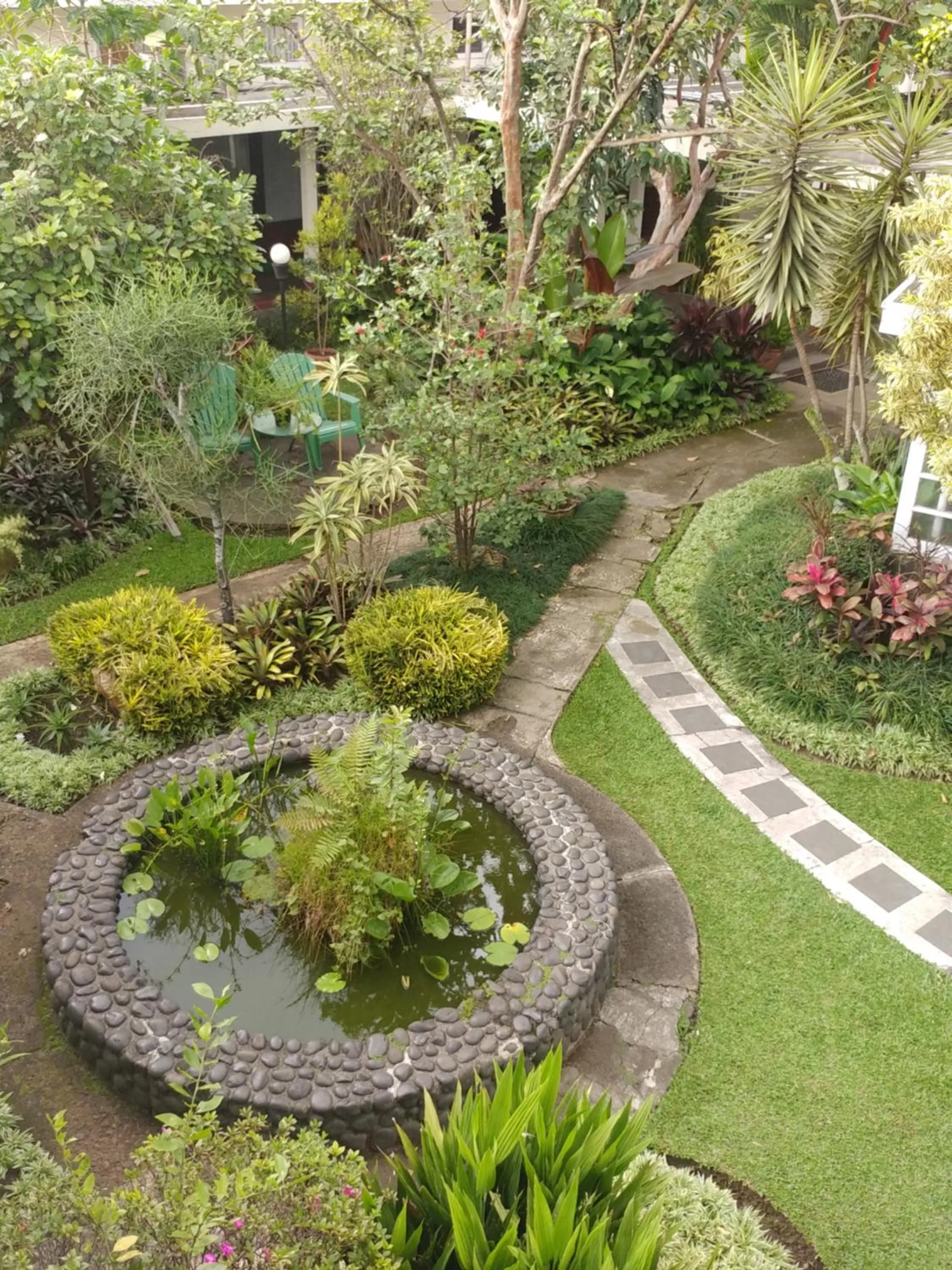 Garden in Hotel Bumi Asih Gedung Sate Bandung