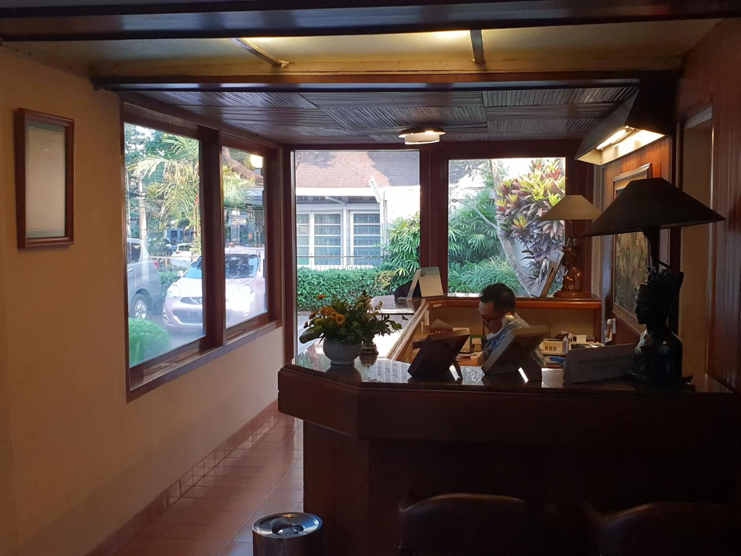 Lobby or reception in Hotel Bumi Asih Gedung Sate Bandung