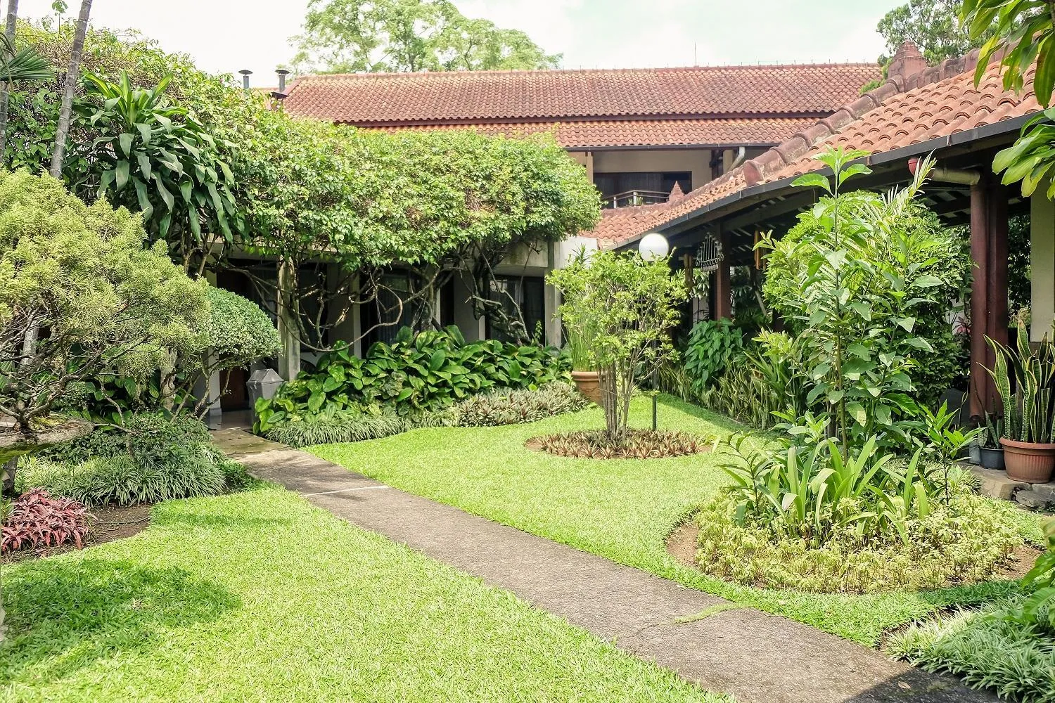 Garden in Hotel Bumi Asih Gedung Sate Bandung