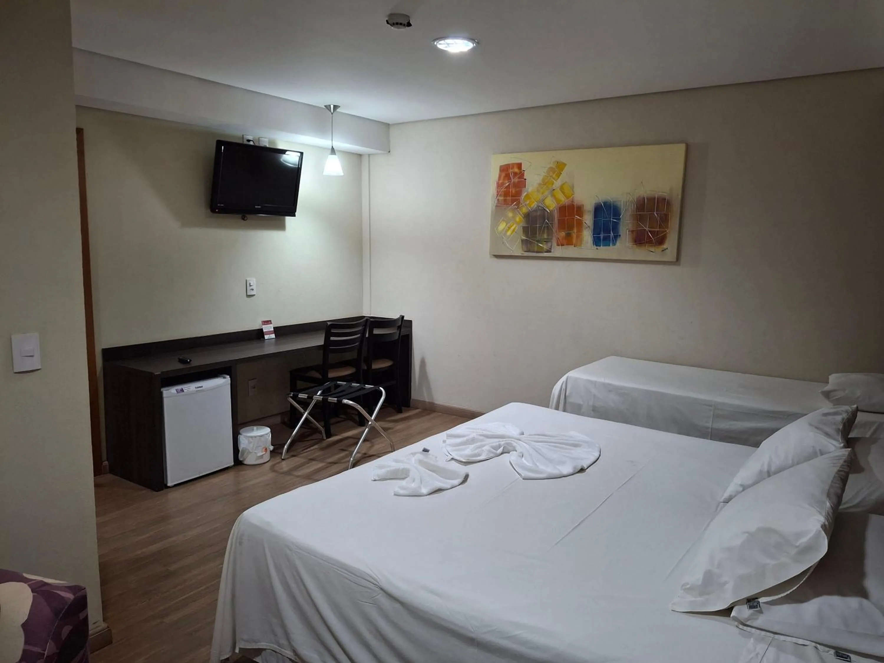 Photo of the whole room, Bed in Ônix Inn Hotel Cravinhos