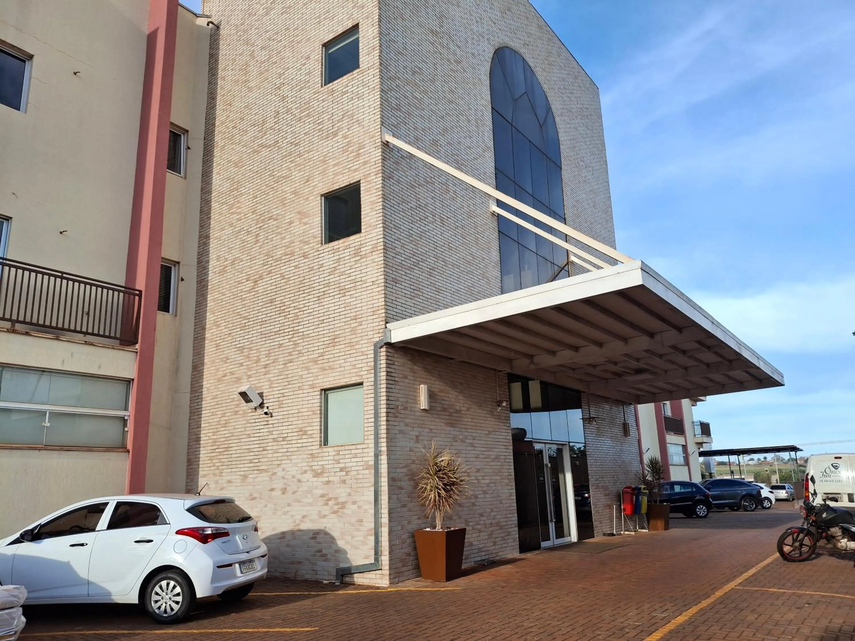 Facade/entrance in Ônix Inn Hotel Cravinhos