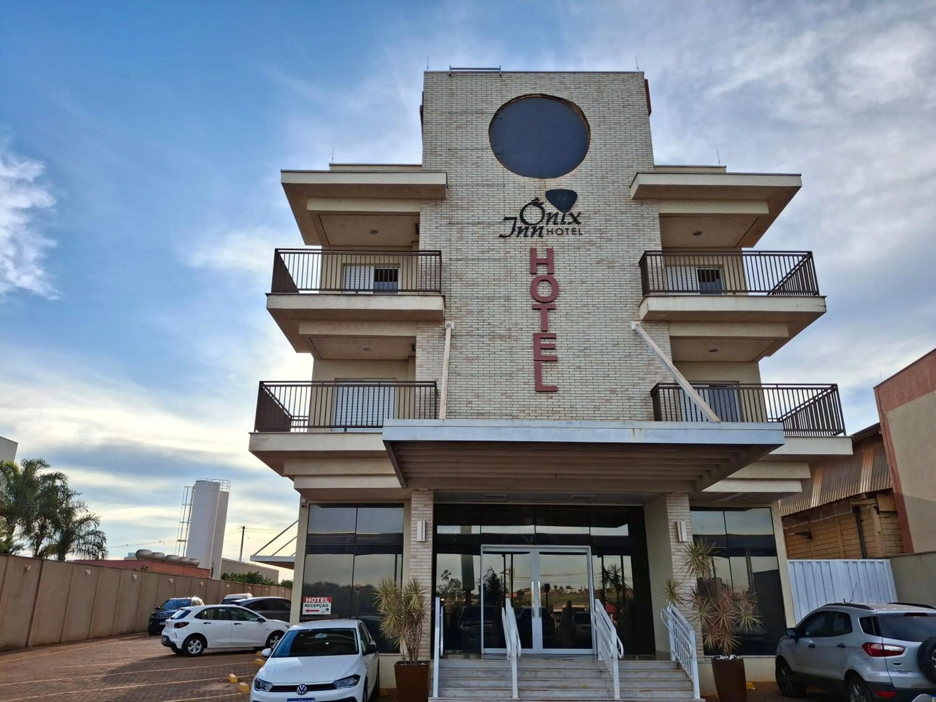 Facade/entrance in Ônix Inn Hotel Cravinhos