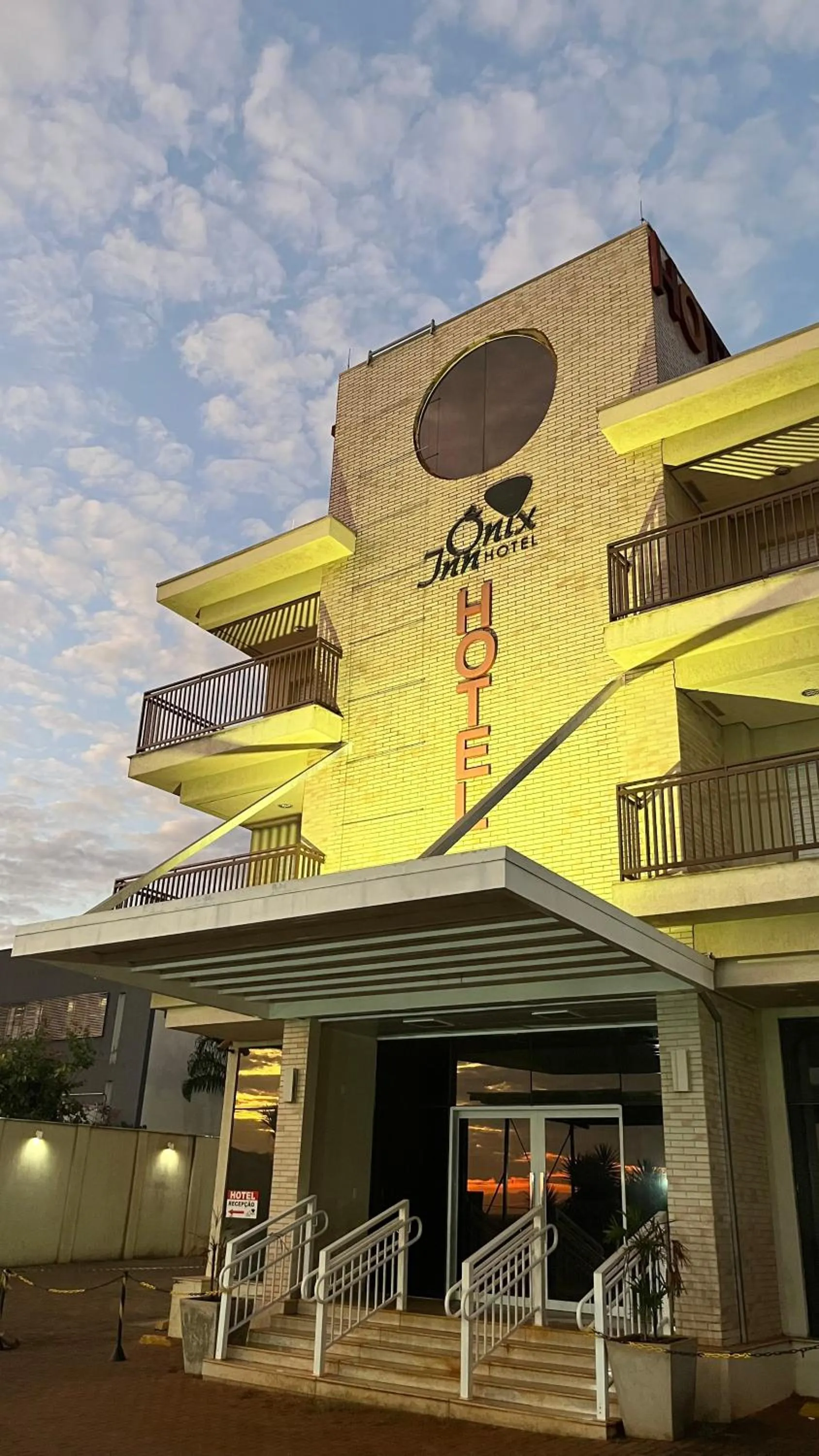 Facade/entrance in Ônix Inn Hotel Cravinhos