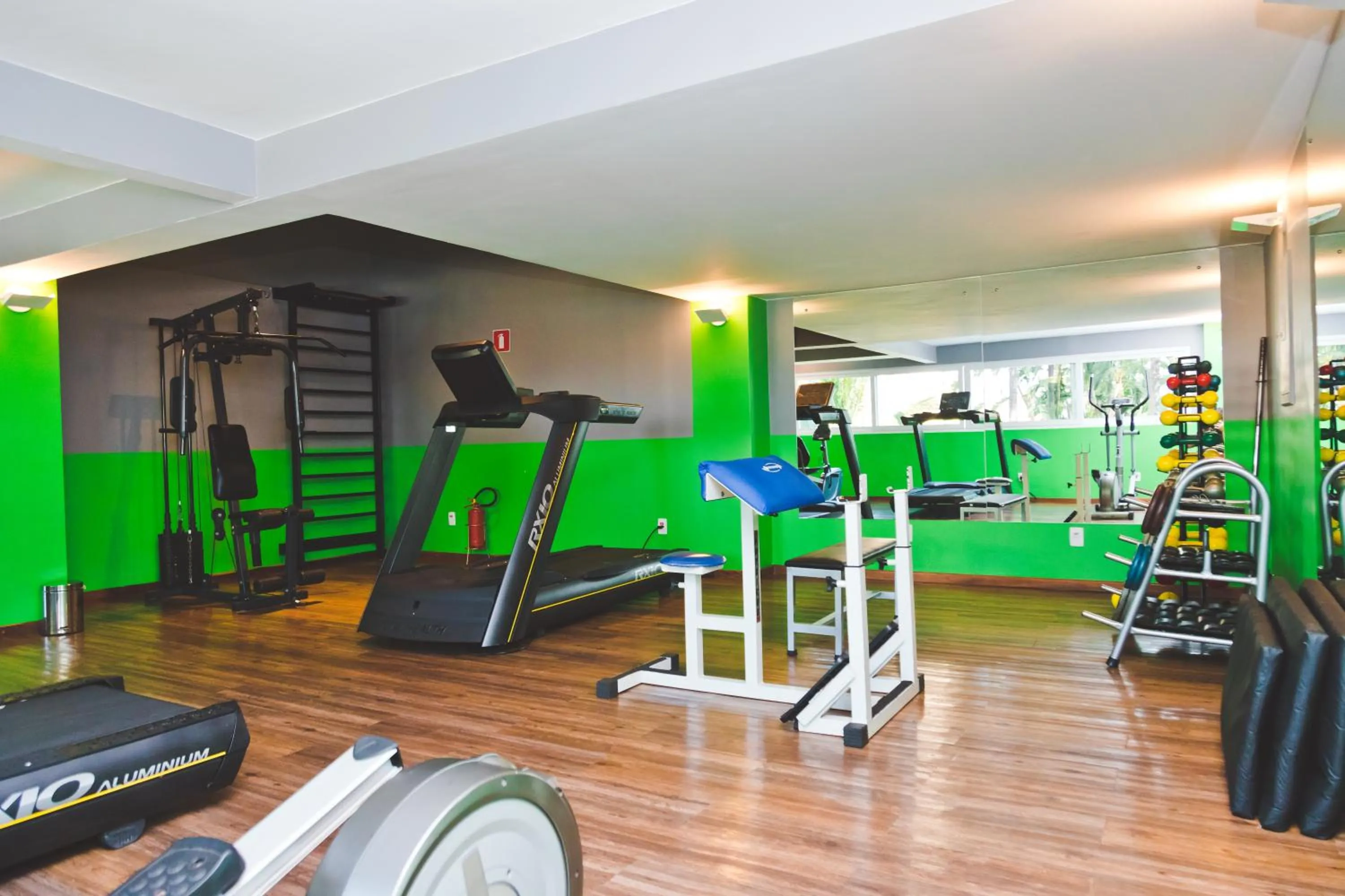 Fitness centre/facilities in Transamerica Araraquara