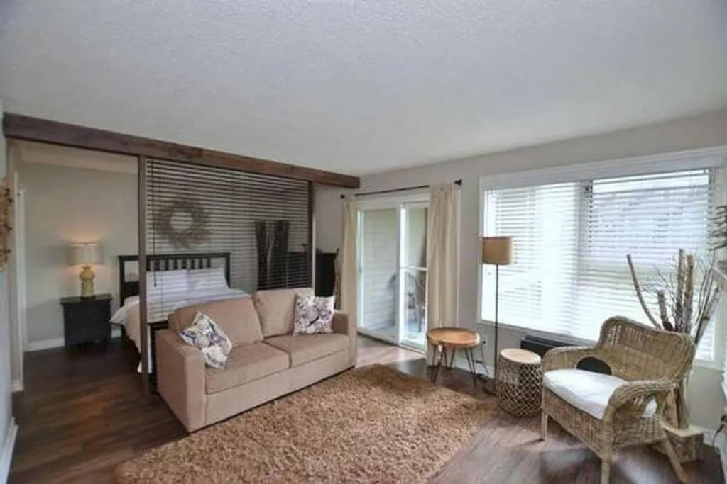 Bed in #Ski-in/Ski-out Cozy Studio at North Creek Resort