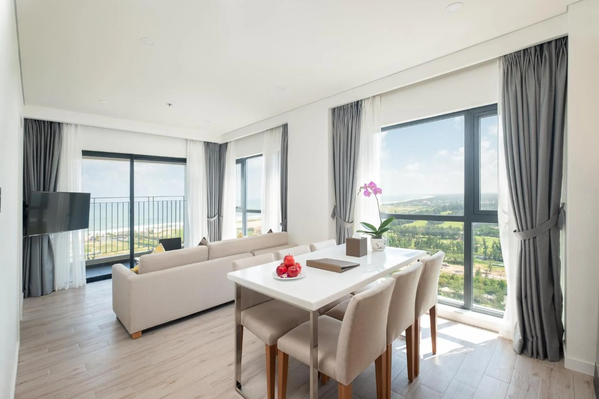 Living room in Carinae Danang Hotel