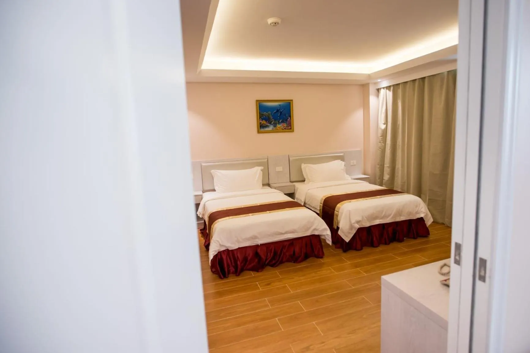 Bed in Hotel Americano