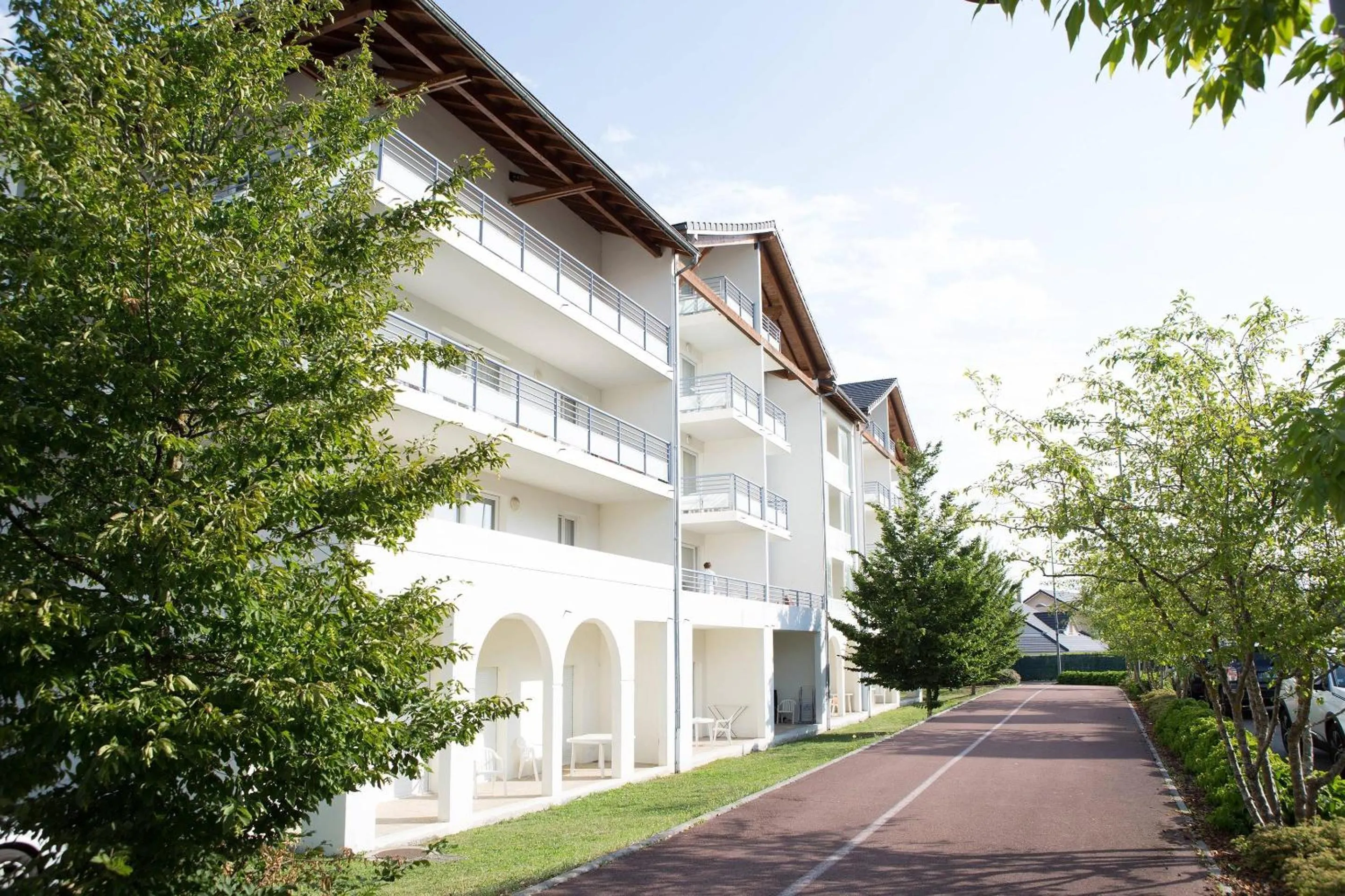 Property building in Comfort Aparthotel Divonne La Versoix