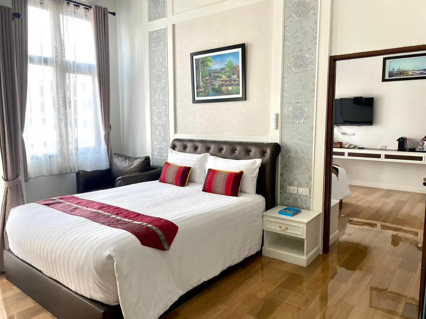 Two Connecting Double Rooms in Banbua Grand Udon Two Connecting Double Rooms in Banbua Grand Udon