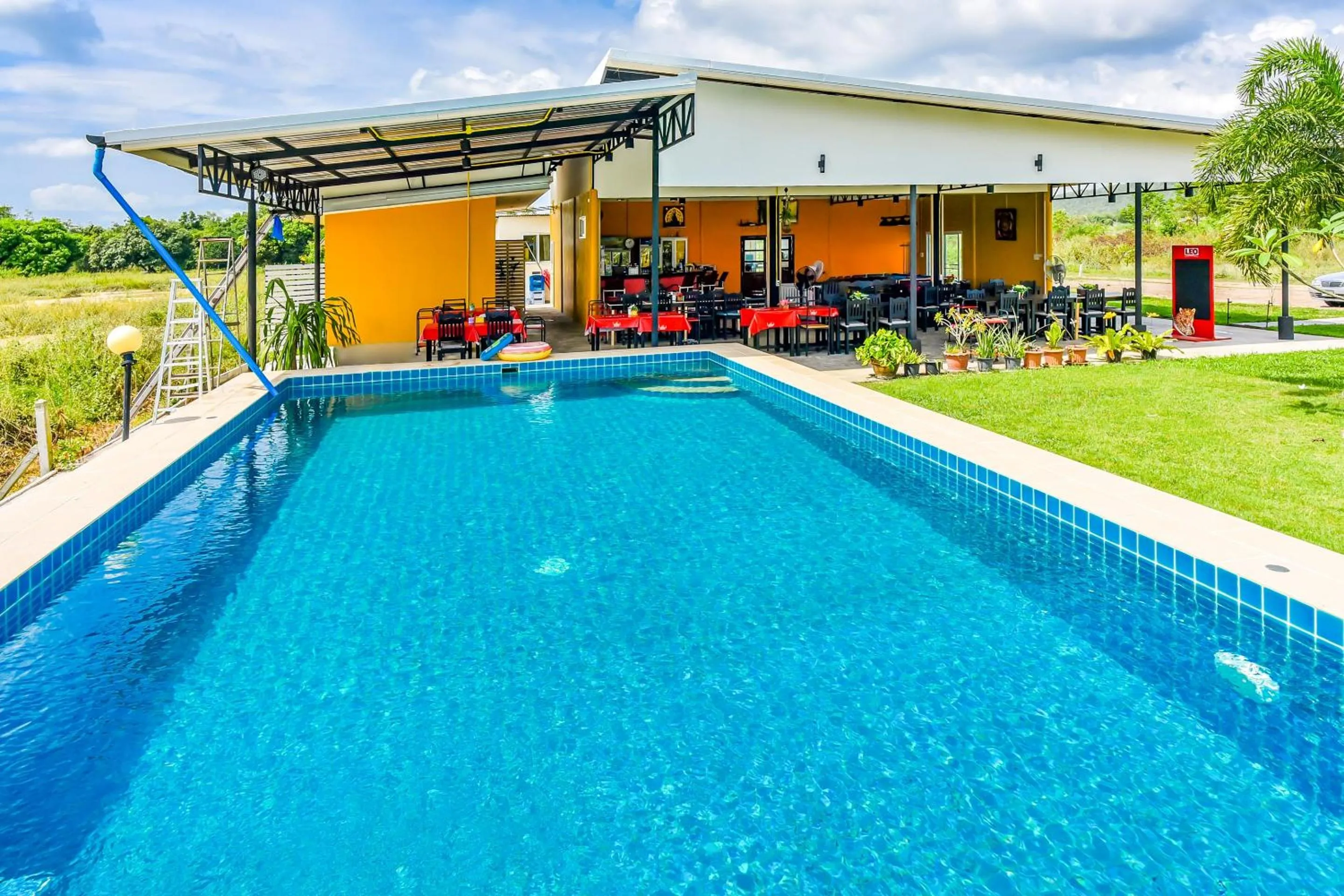 Swimming pool in Billabong Resort Cha Am