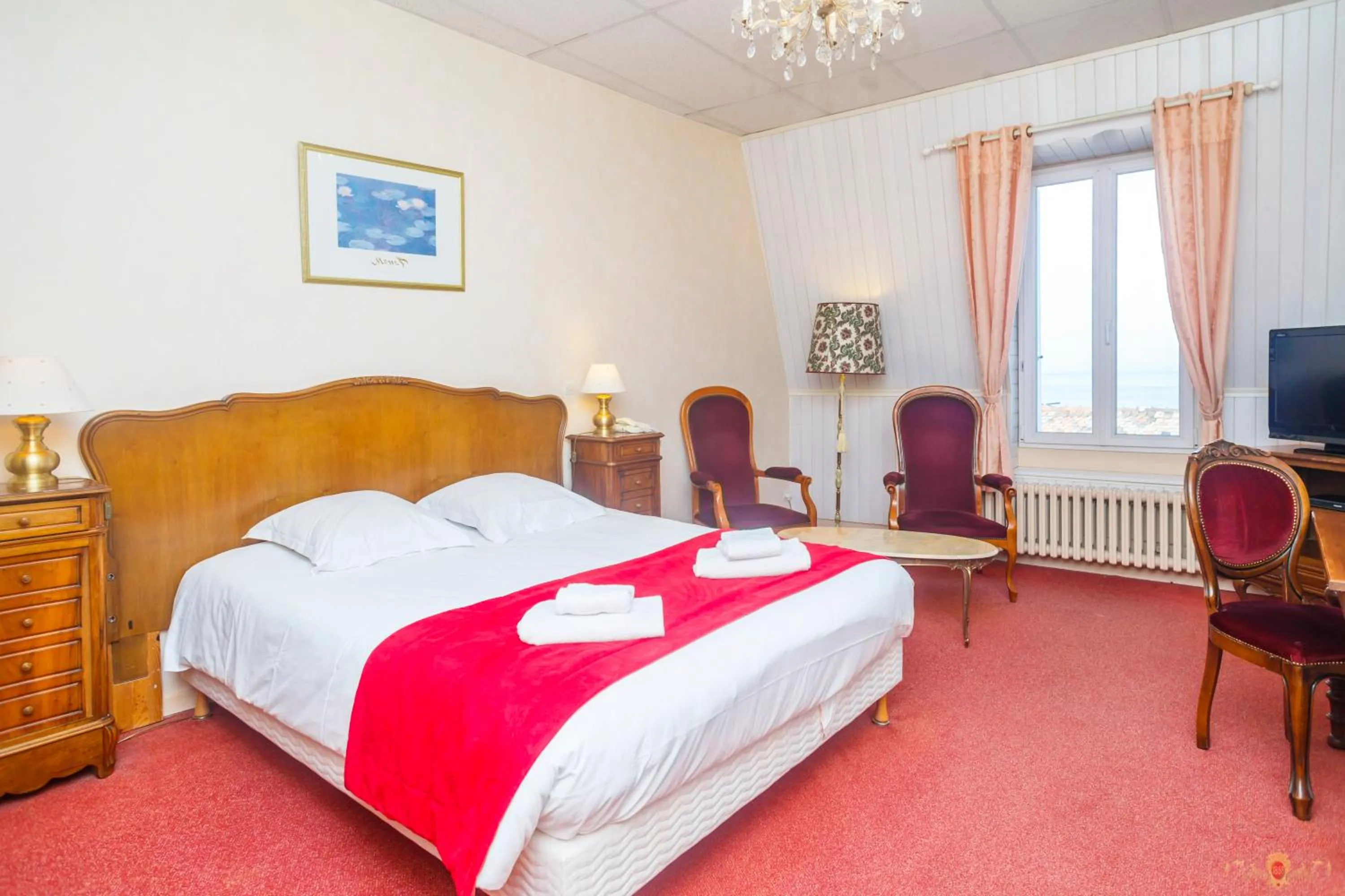 Bed in Hôtel Restaurant Continental