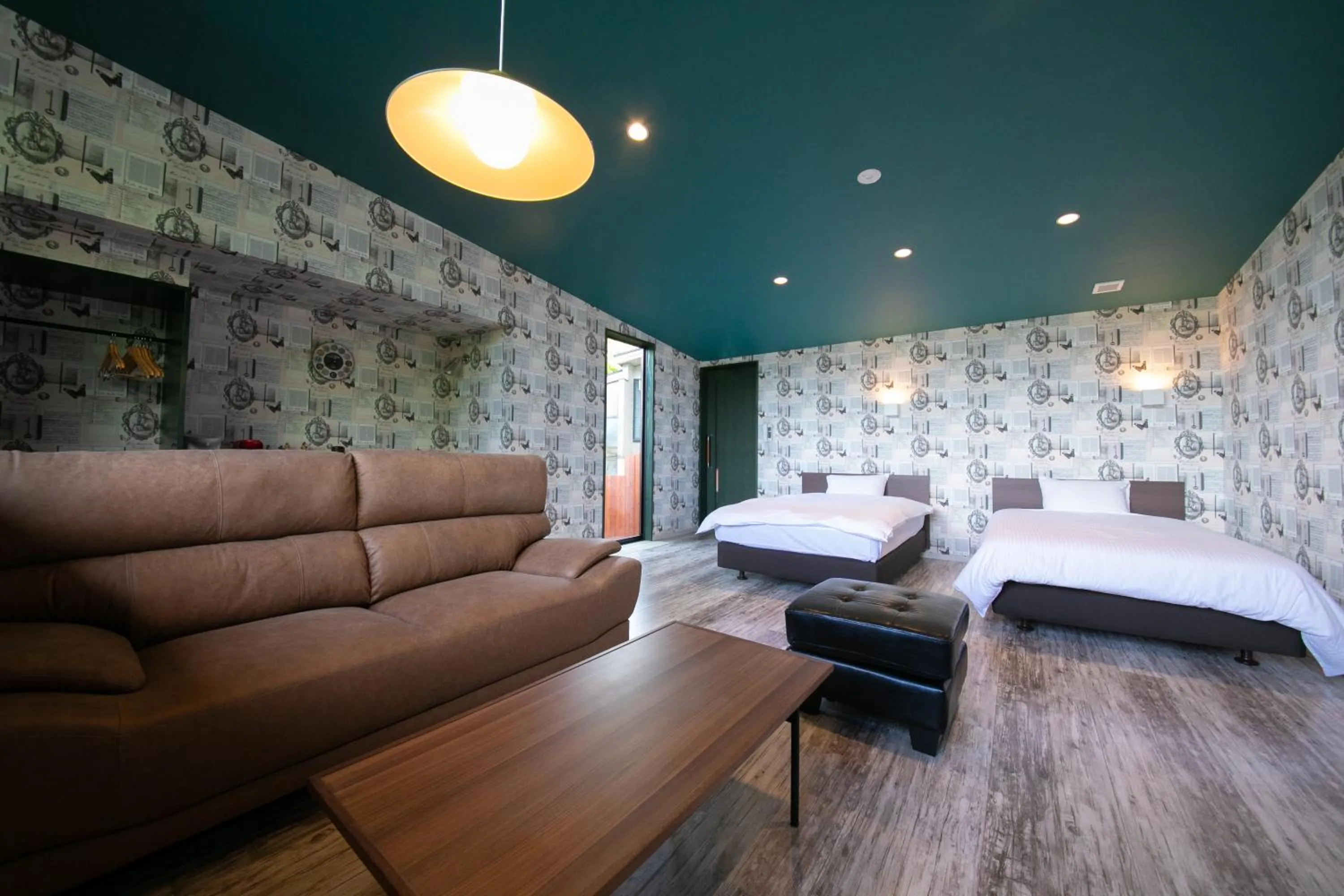 Bed in Innter Hill Tsubasa Yufuin