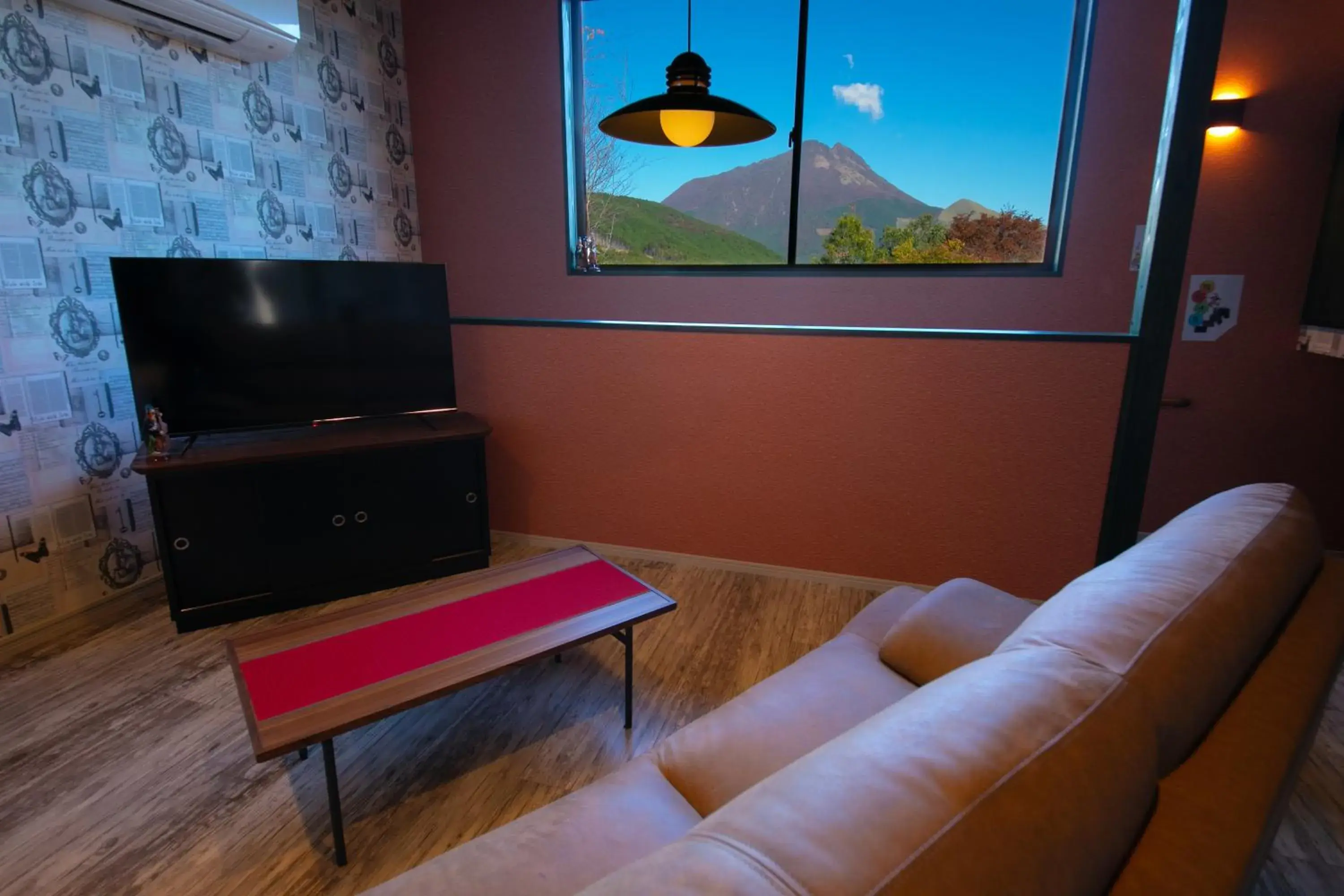 Twin Room with Private Bathroom in Innter Hill Tsubasa Yufuin Twin Room with Private Bathroom in Innter Hill Tsubasa Yufuin