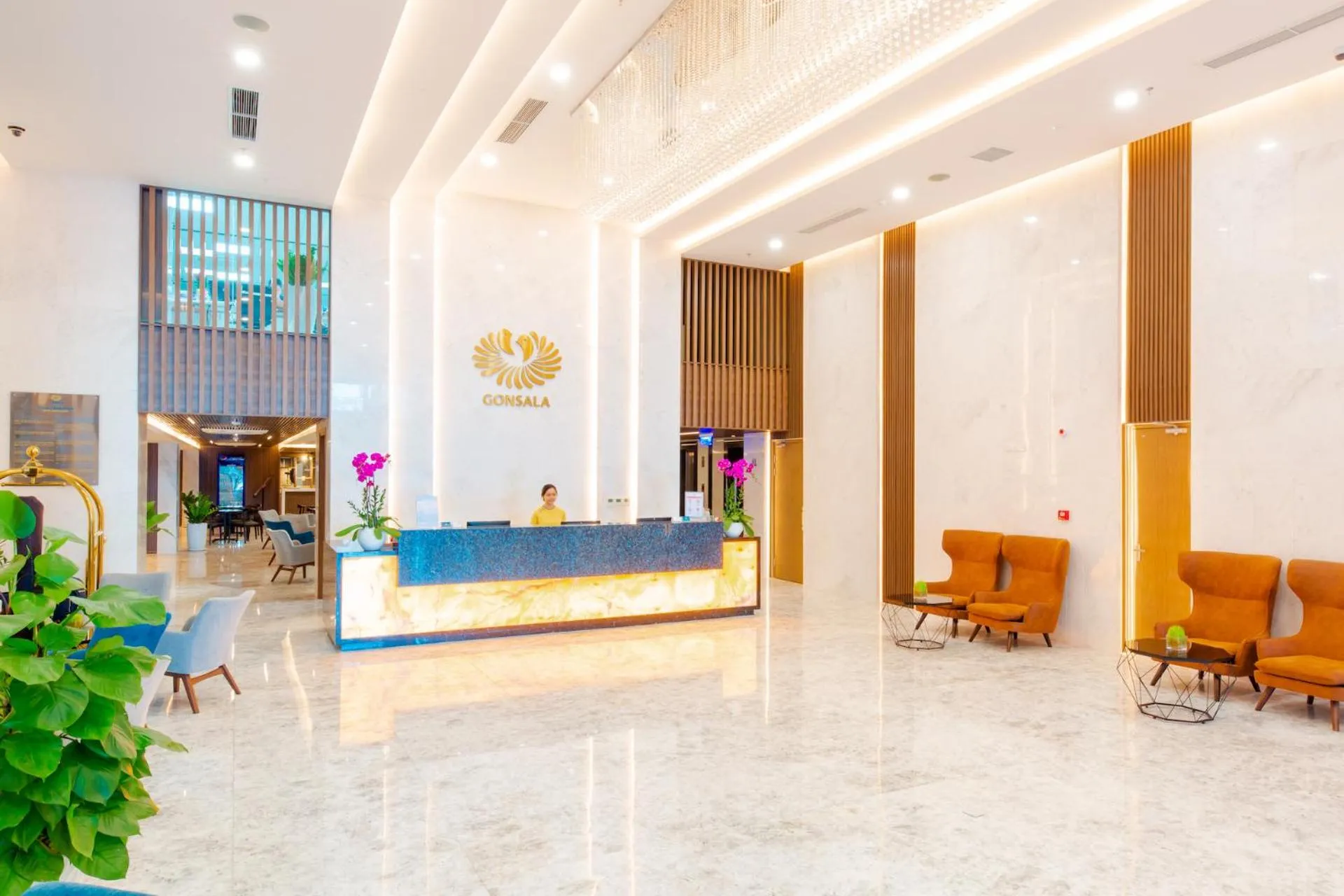 Lobby or reception in Gonsala Hotel Nha Trang