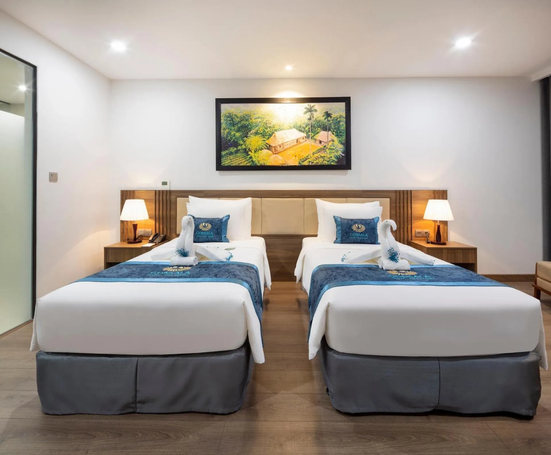 Bed in Gonsala Hotel Nha Trang