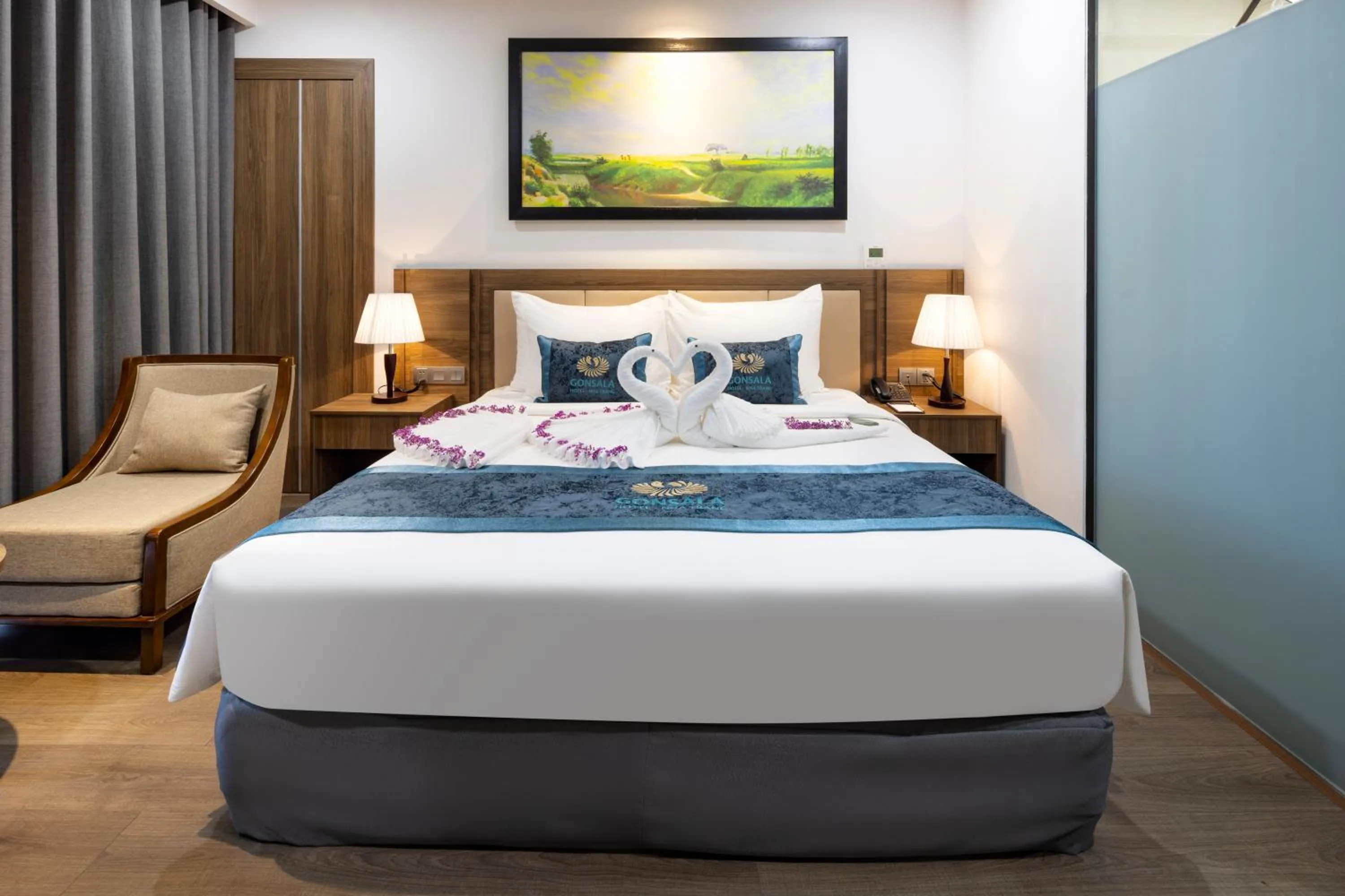 Bed in Gonsala Hotel Nha Trang