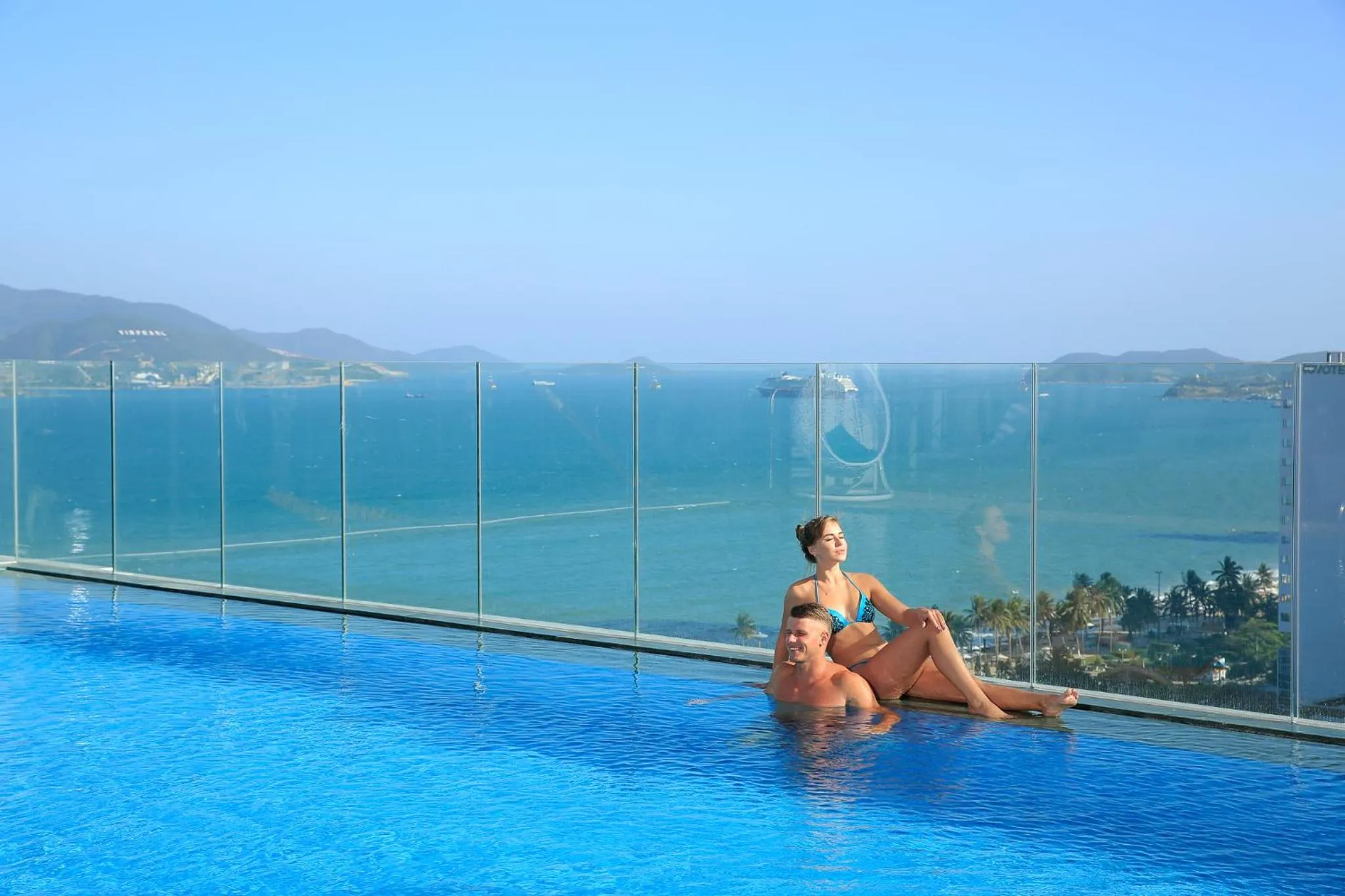 Swimming pool in Gonsala Hotel Nha Trang