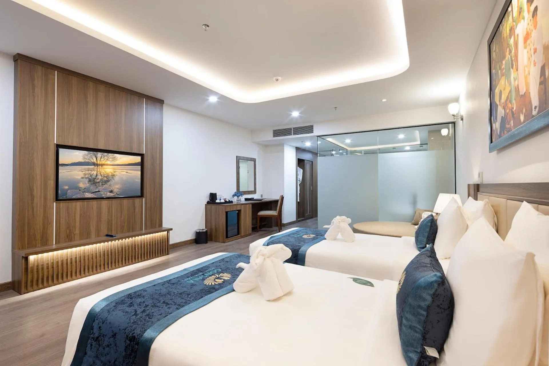 Bed in Gonsala Hotel Nha Trang