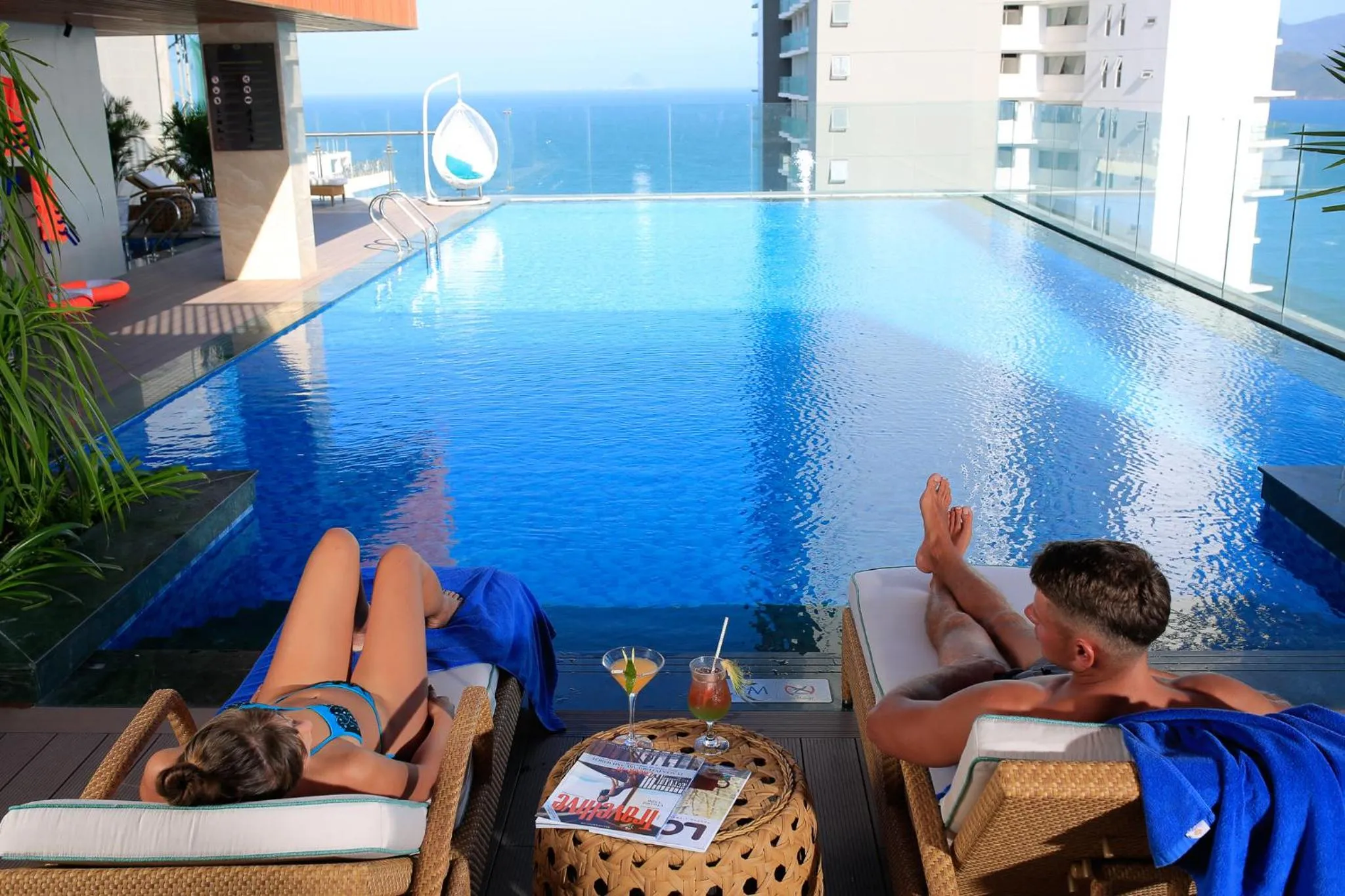 Swimming pool in Gonsala Hotel Nha Trang