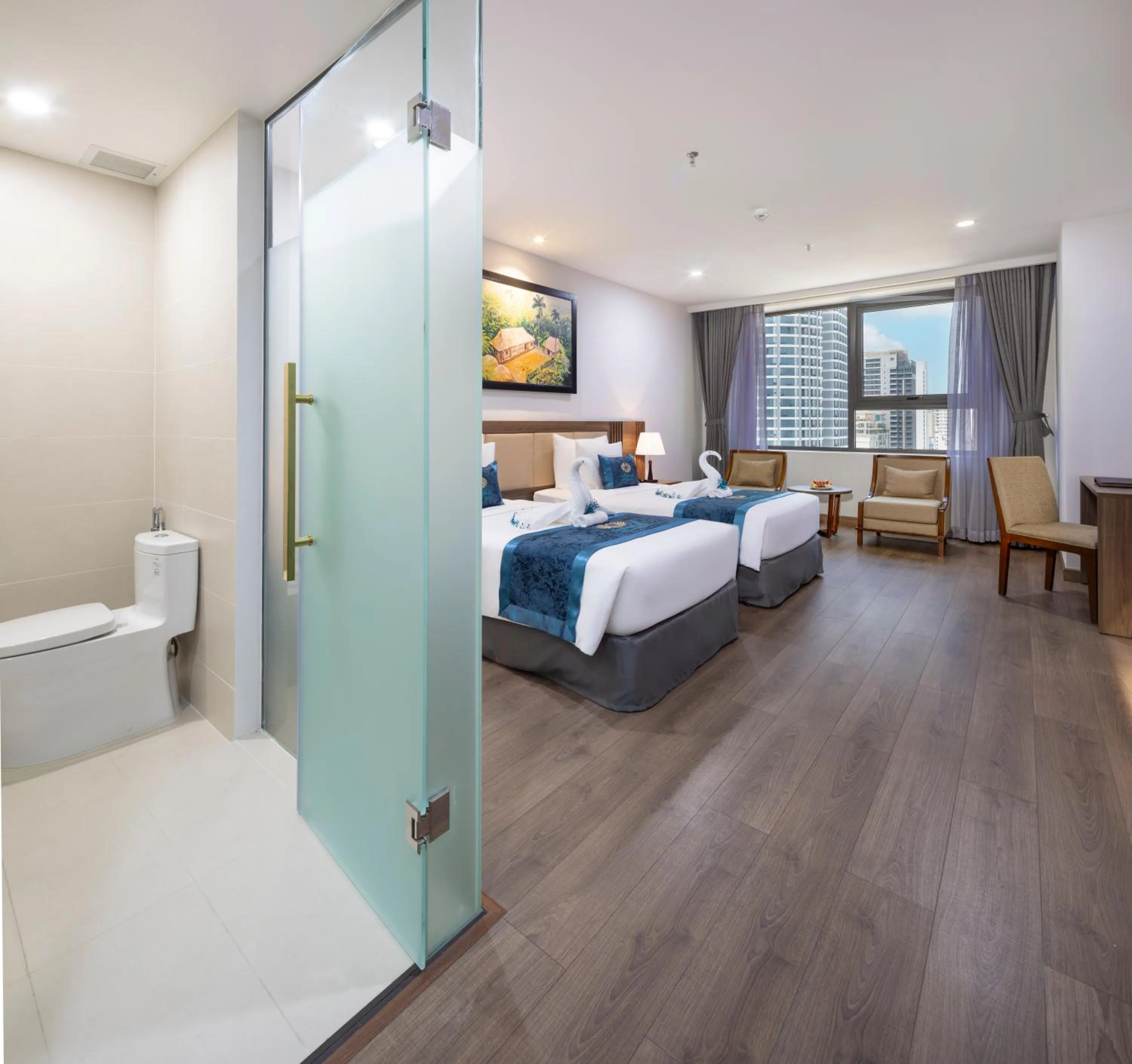 Bed in Gonsala Hotel Nha Trang