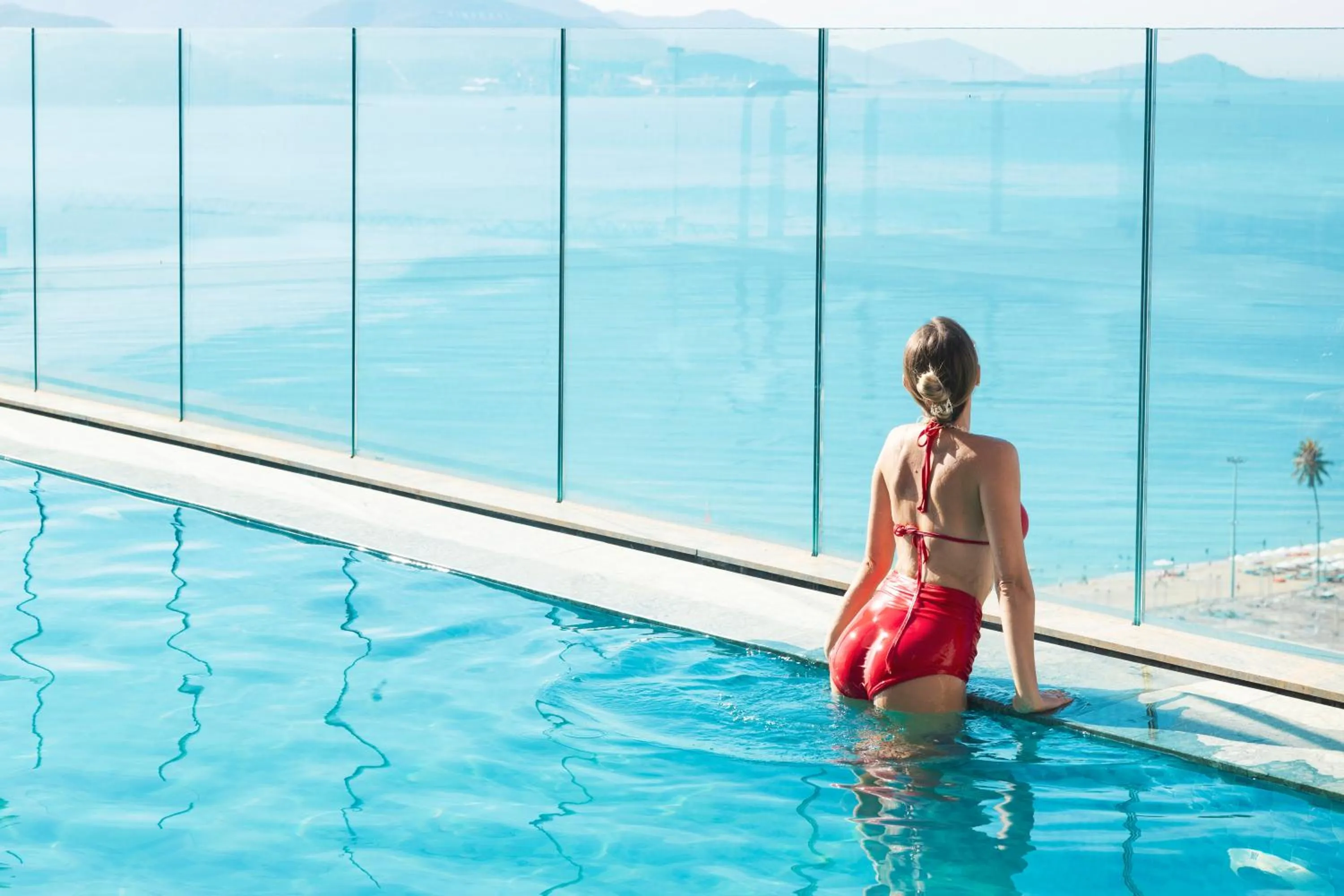 Swimming pool in Gonsala Hotel Nha Trang