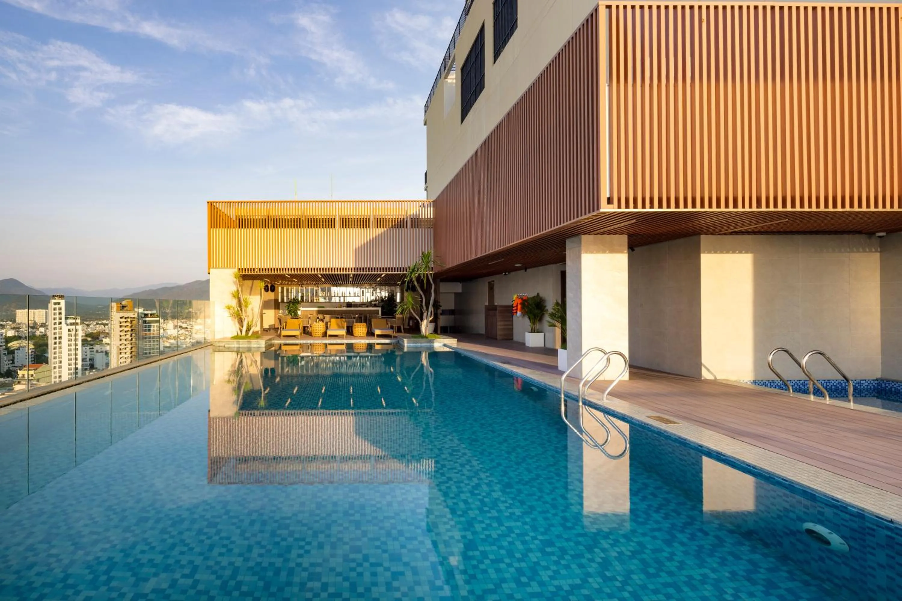 Swimming pool in Gonsala Hotel Nha Trang