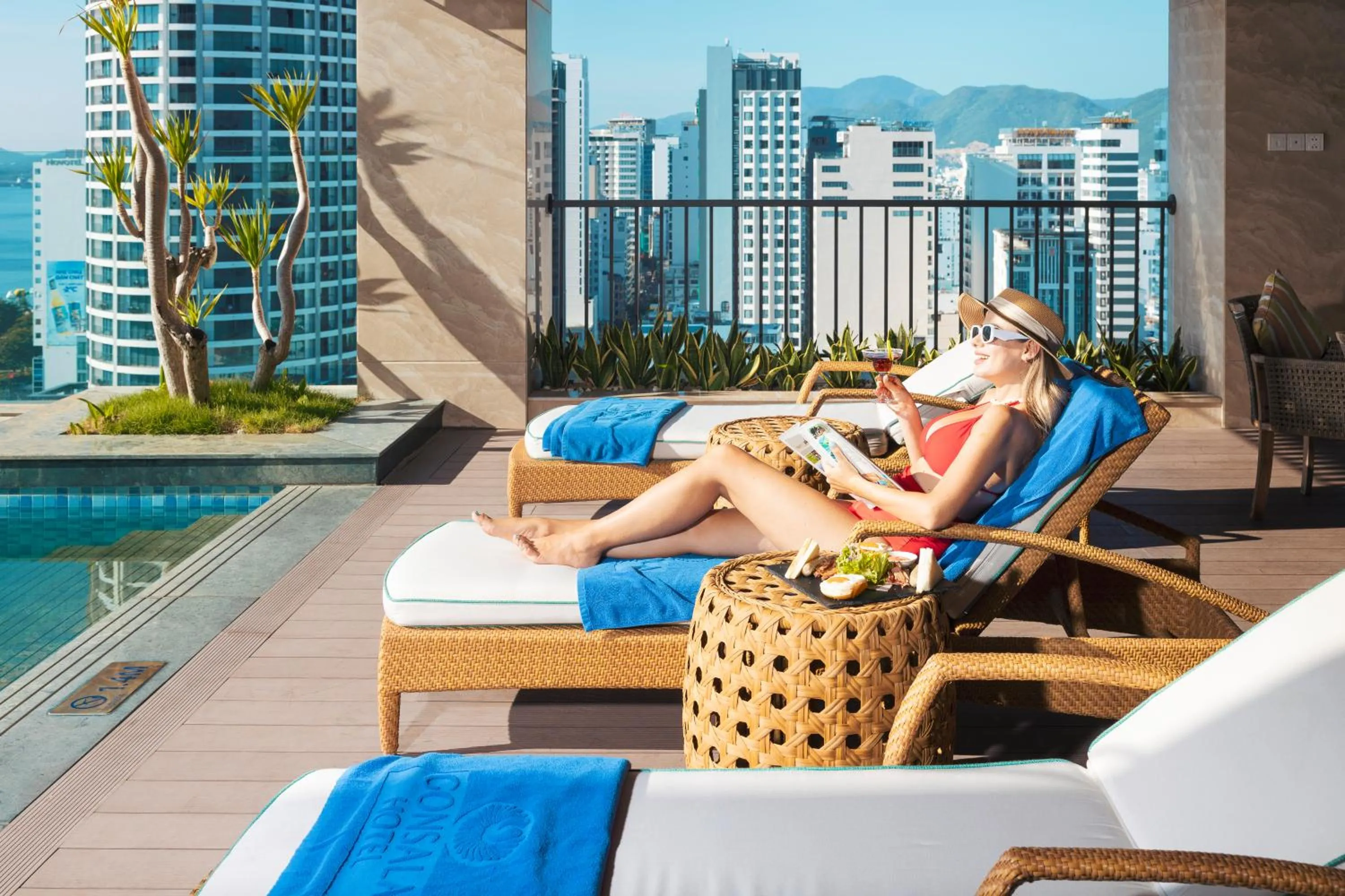 Swimming pool in Gonsala Hotel Nha Trang