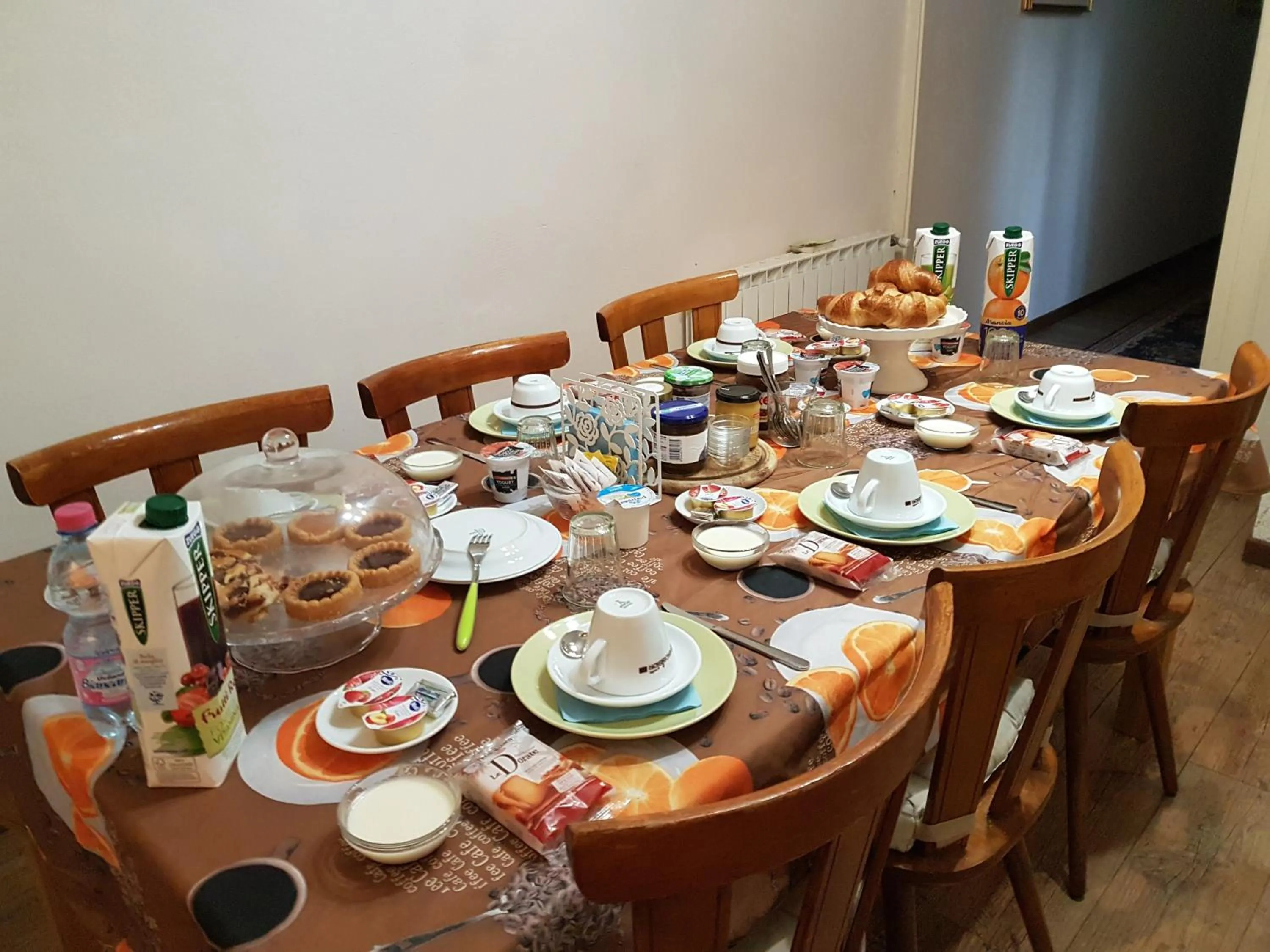 Communal kitchen in Bed and Breakfast al Cucherle