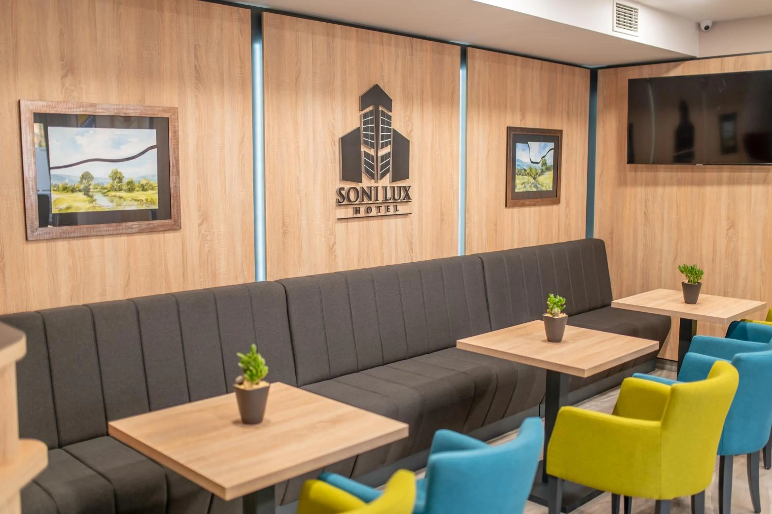 Lounge or bar in Hotel Soni Lux