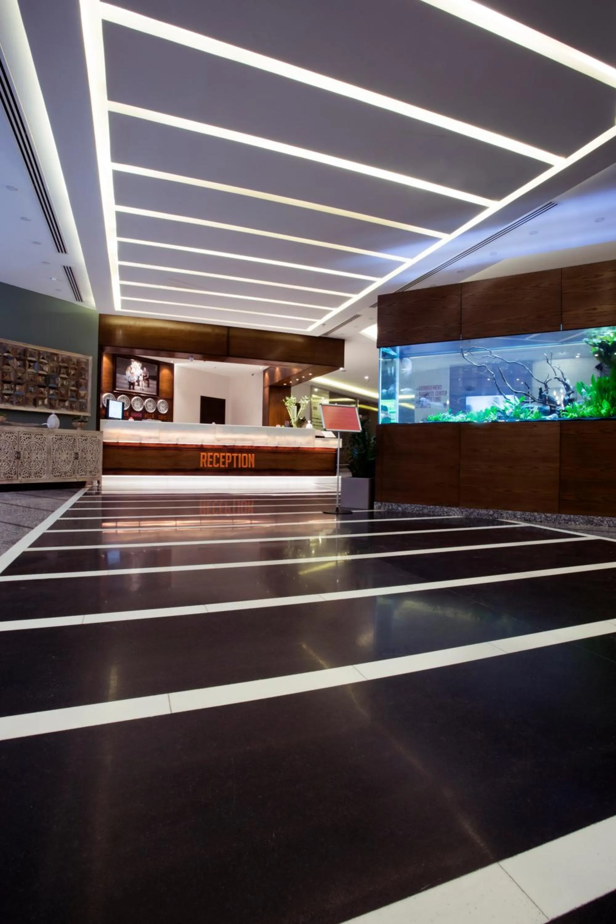 Lobby or reception in La Casa Hotel Amman by FHM