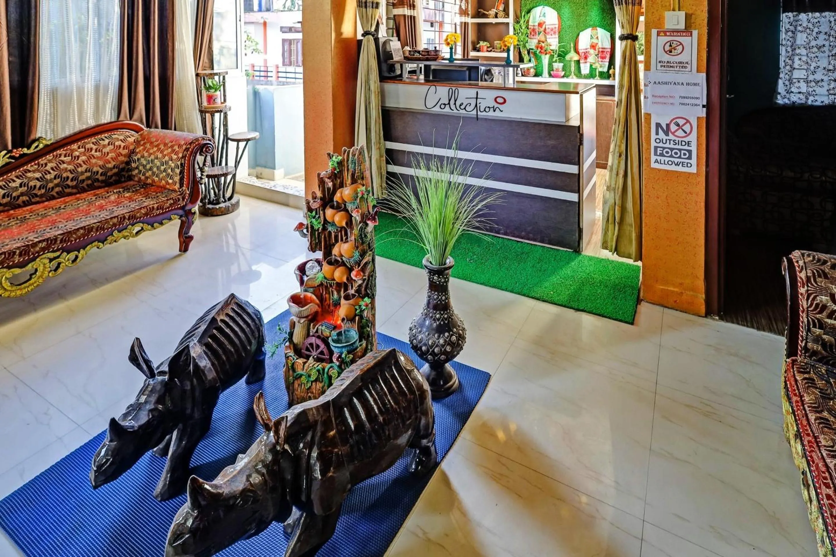Lobby or reception in Hotel O Aashiyana Home