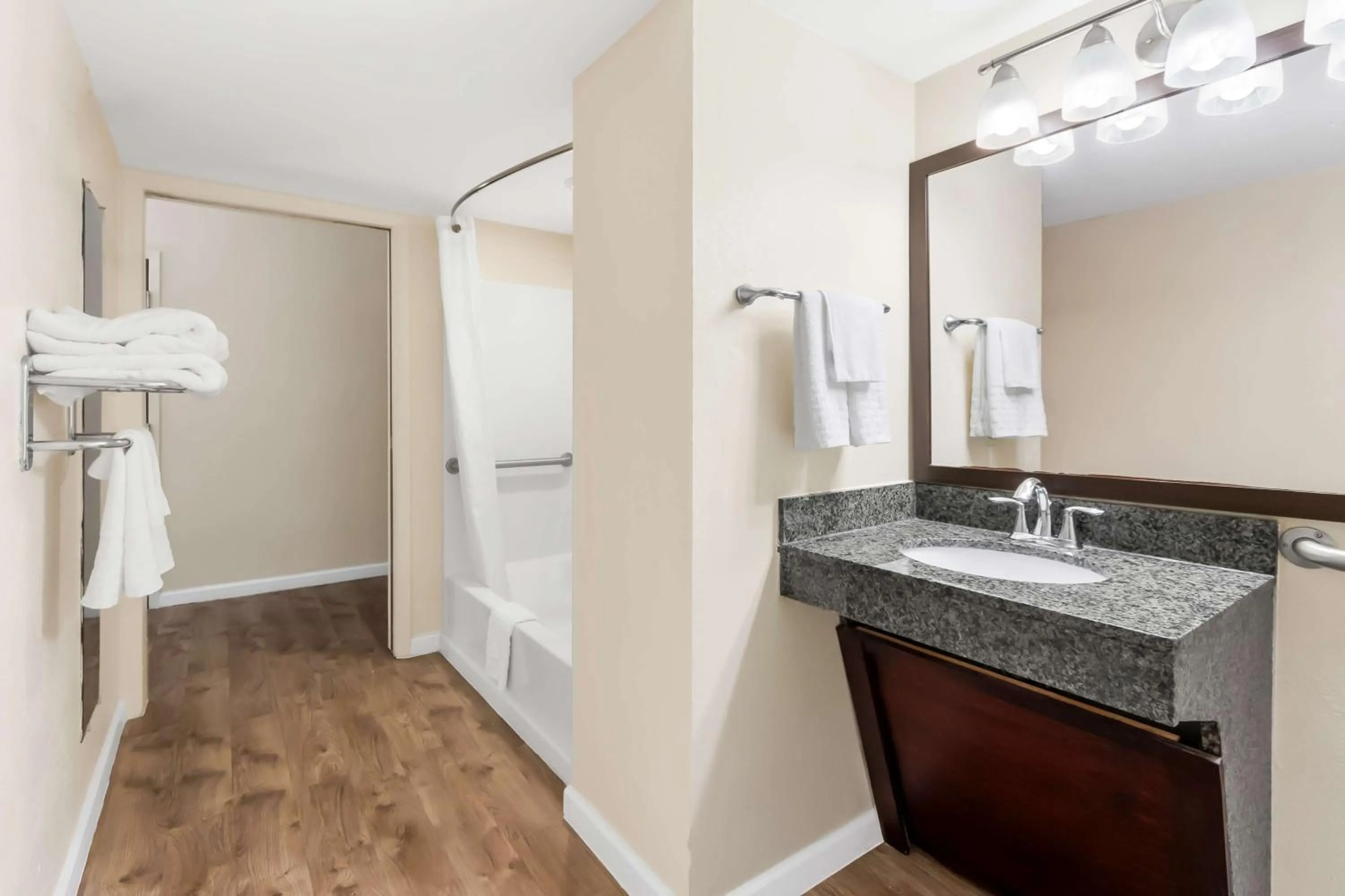 Bathroom in Best Western Patriots Point