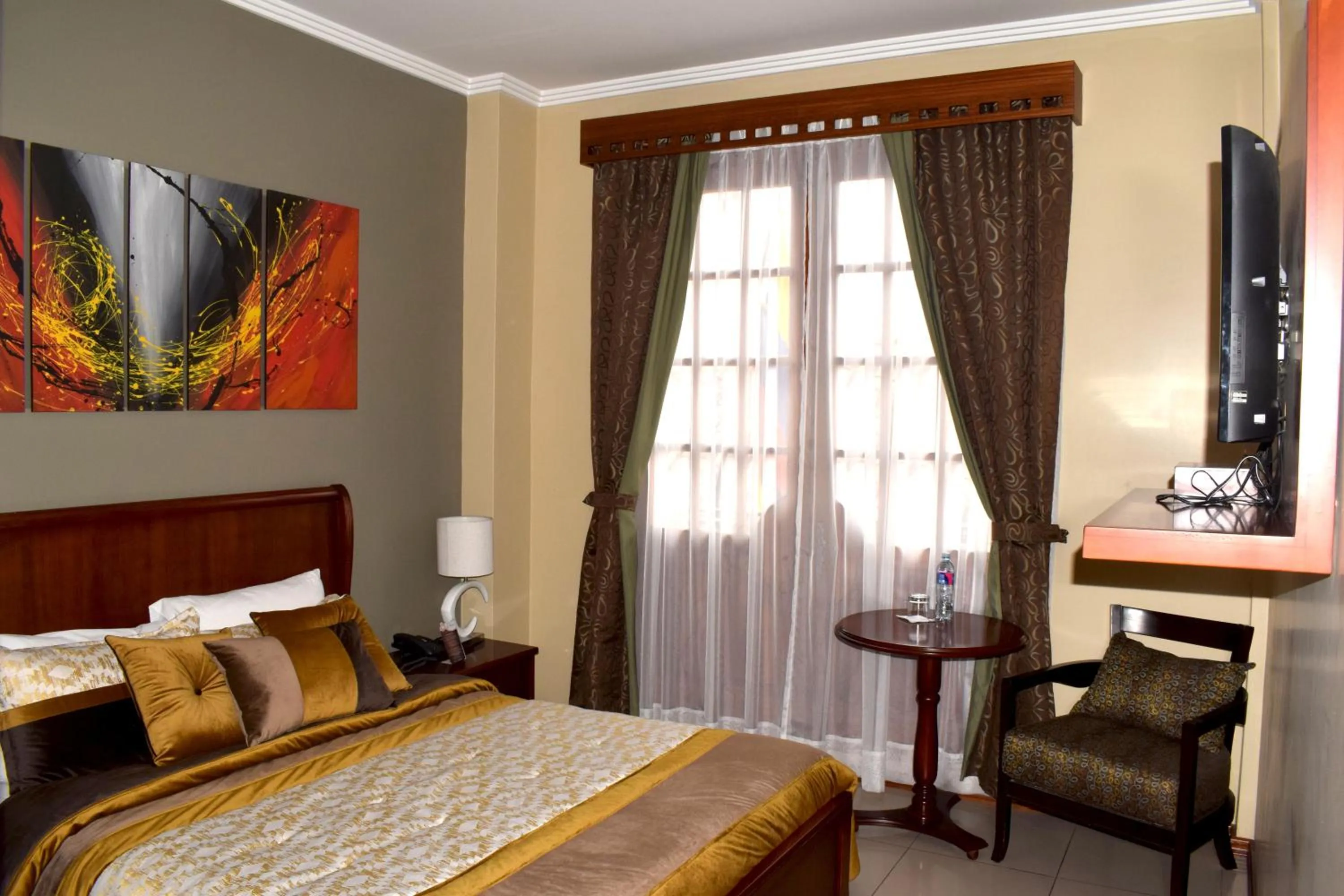 Photo of the whole room, Bed in Alejandrina Hotel