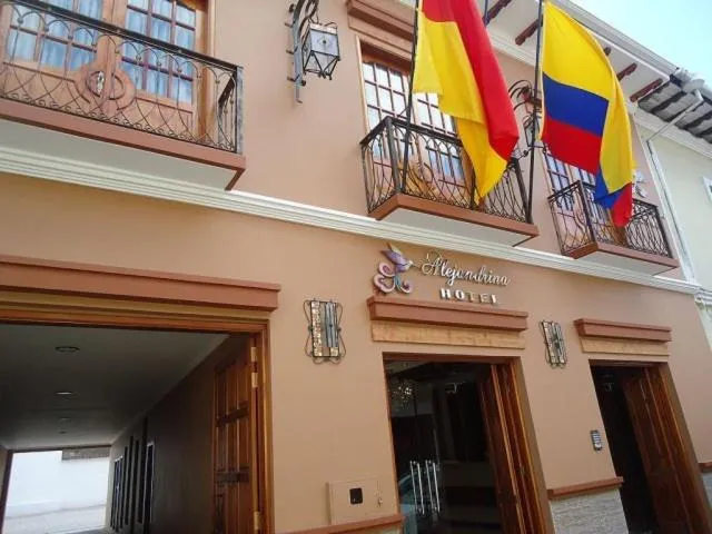 Facade/entrance in Alejandrina Hotel