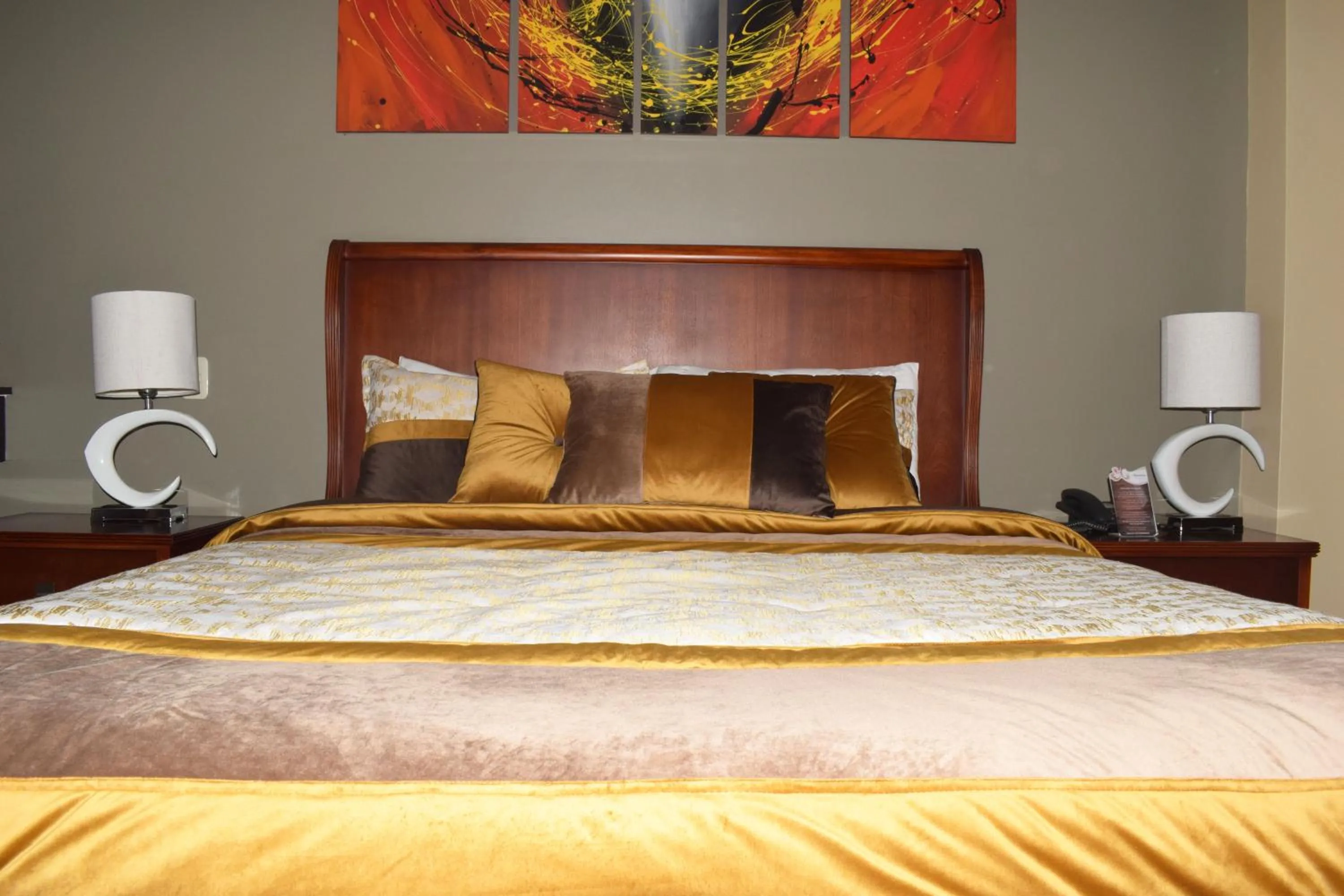 Bed in Alejandrina Hotel