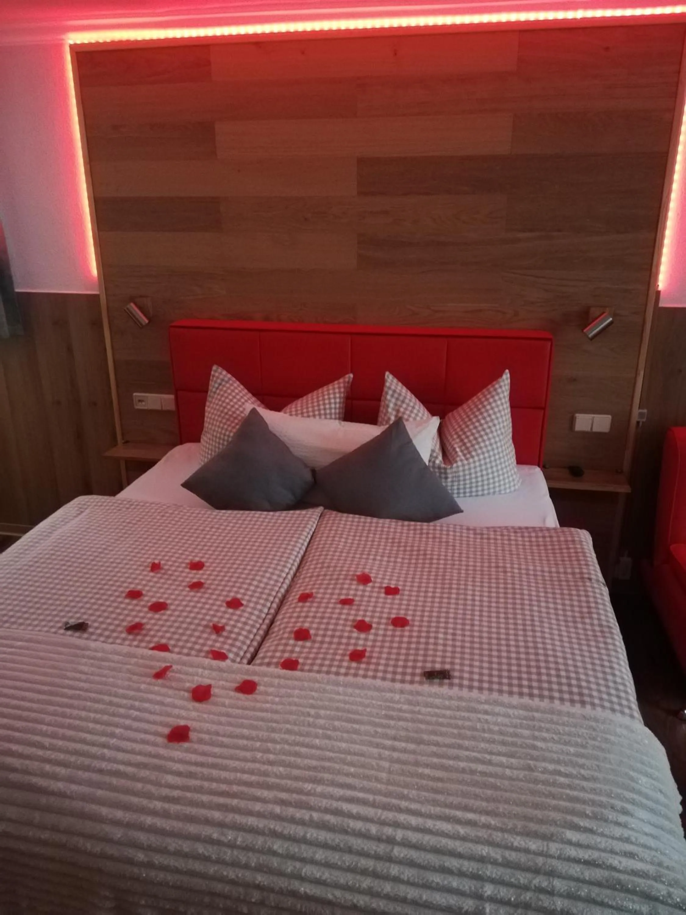 wedding, Bed in Landhotel Waldschlößchen mit Gaststube