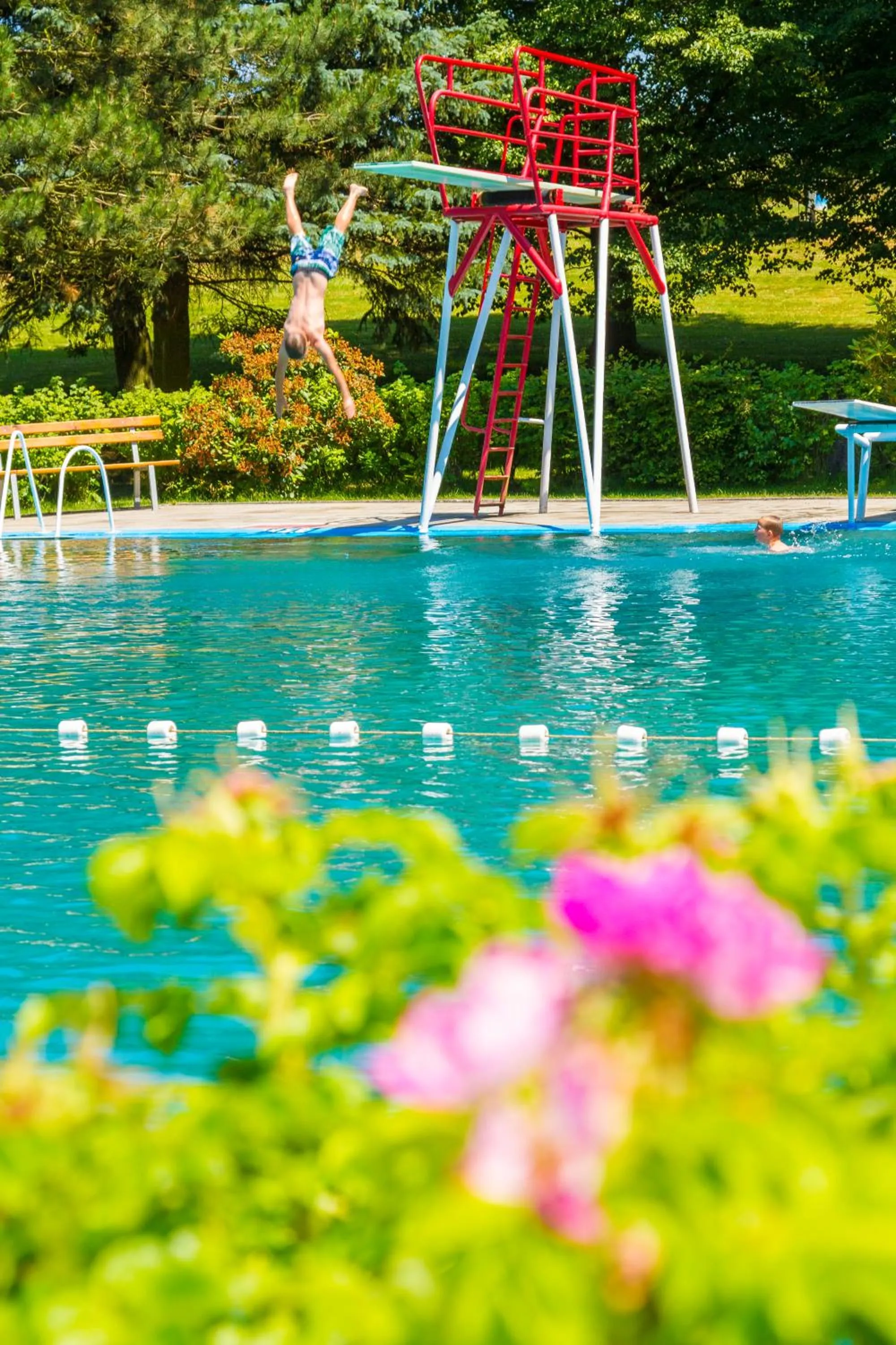 Public Bath in Landhotel Waldschlößchen mit Gaststube