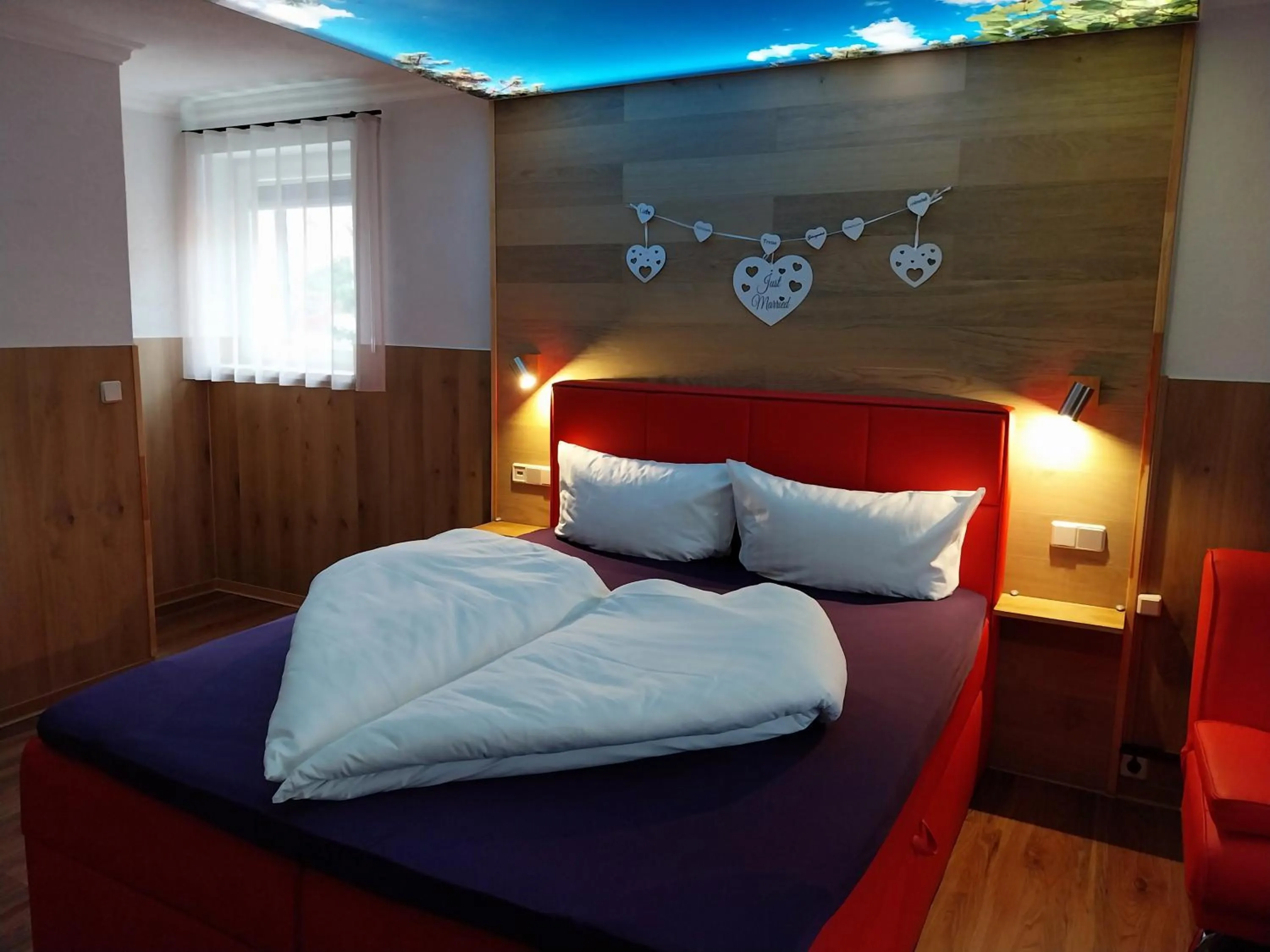 wedding, Bed in Landhotel Waldschlößchen mit Gaststube