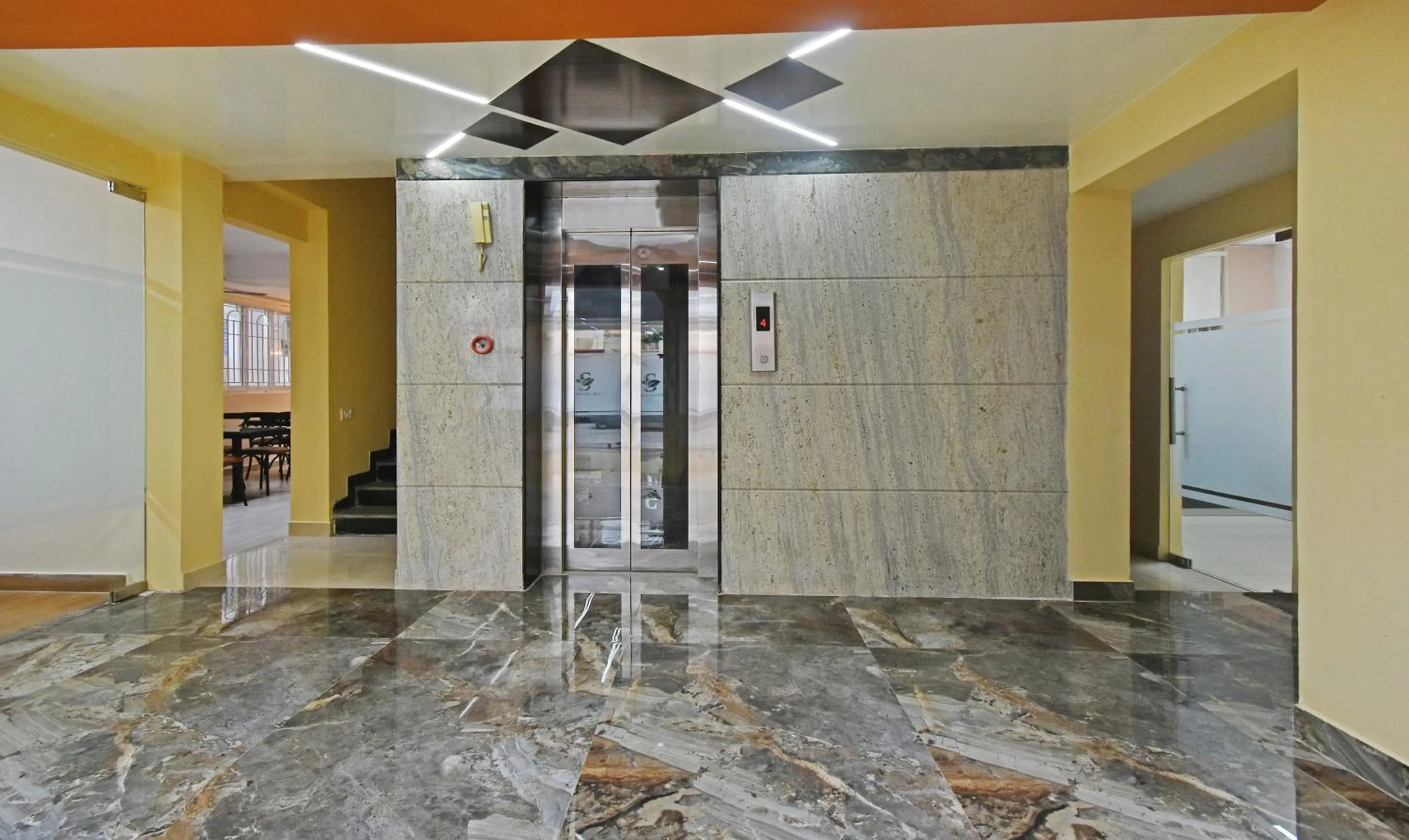 elevator in Treebo Samhaar Residency Thoraipakkam