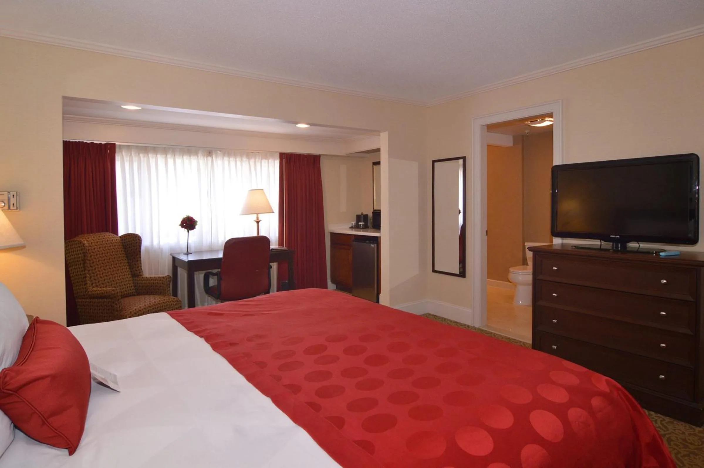 Bed in Ramada by Wyndham Seekonk Providence Area