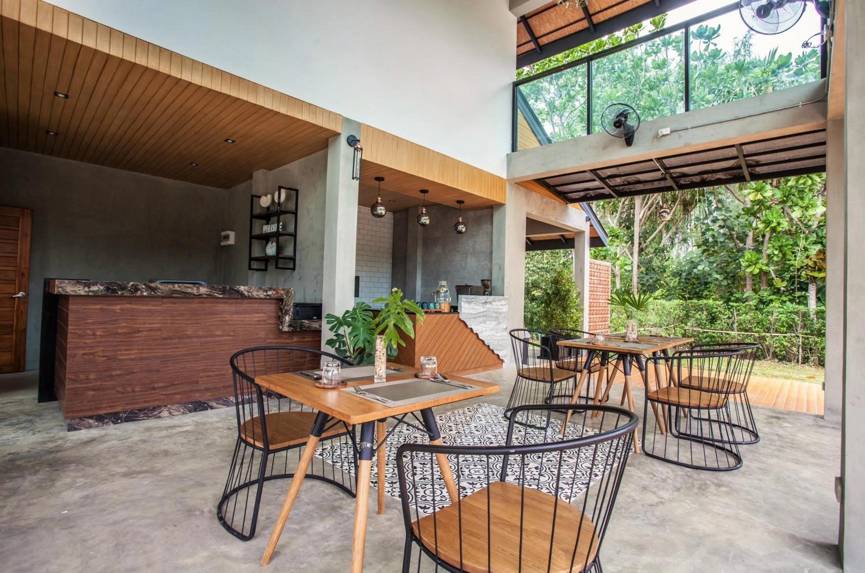 Dining area in The Mantra Navi