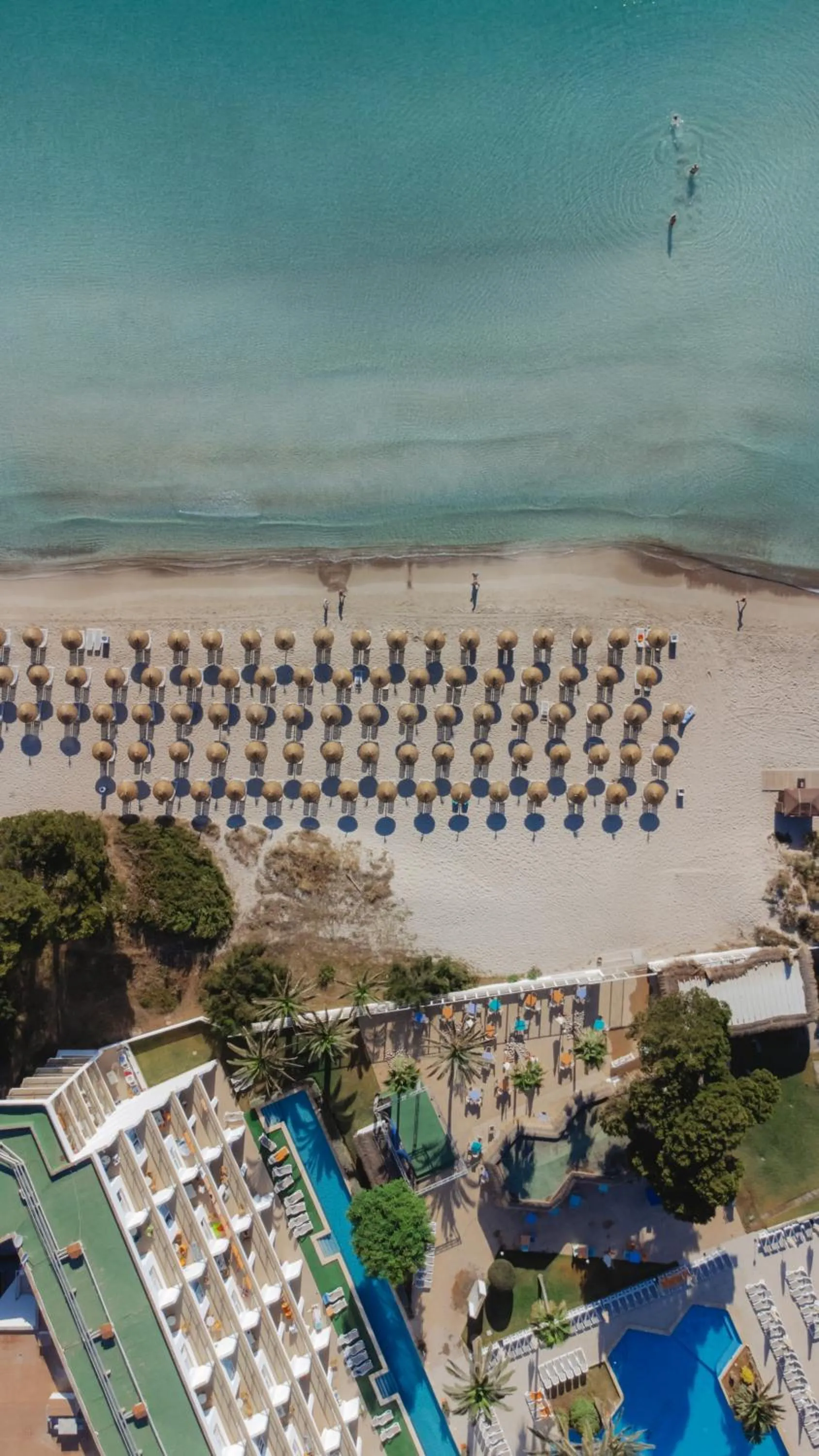 Beach in Aparthotel Ses Fotges