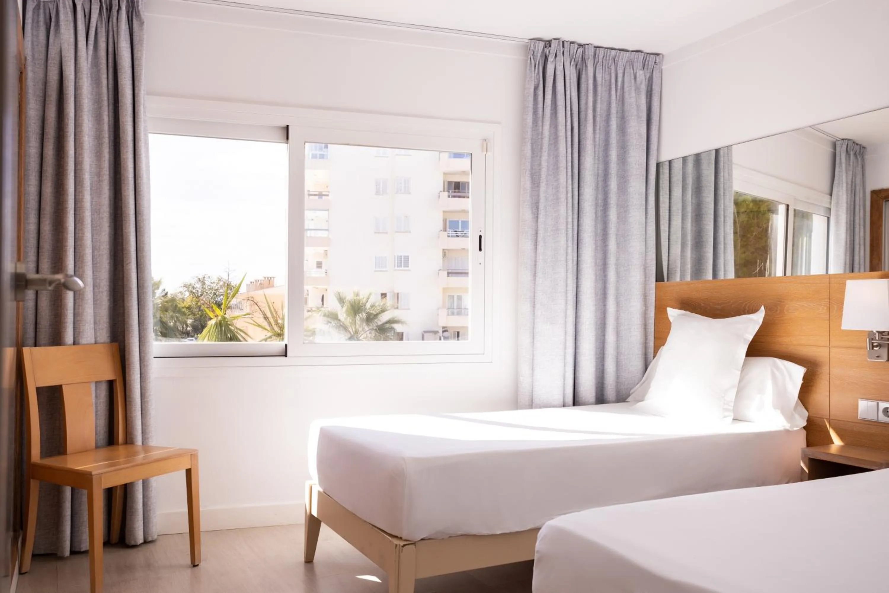 Bed in Aparthotel Ses Fotges