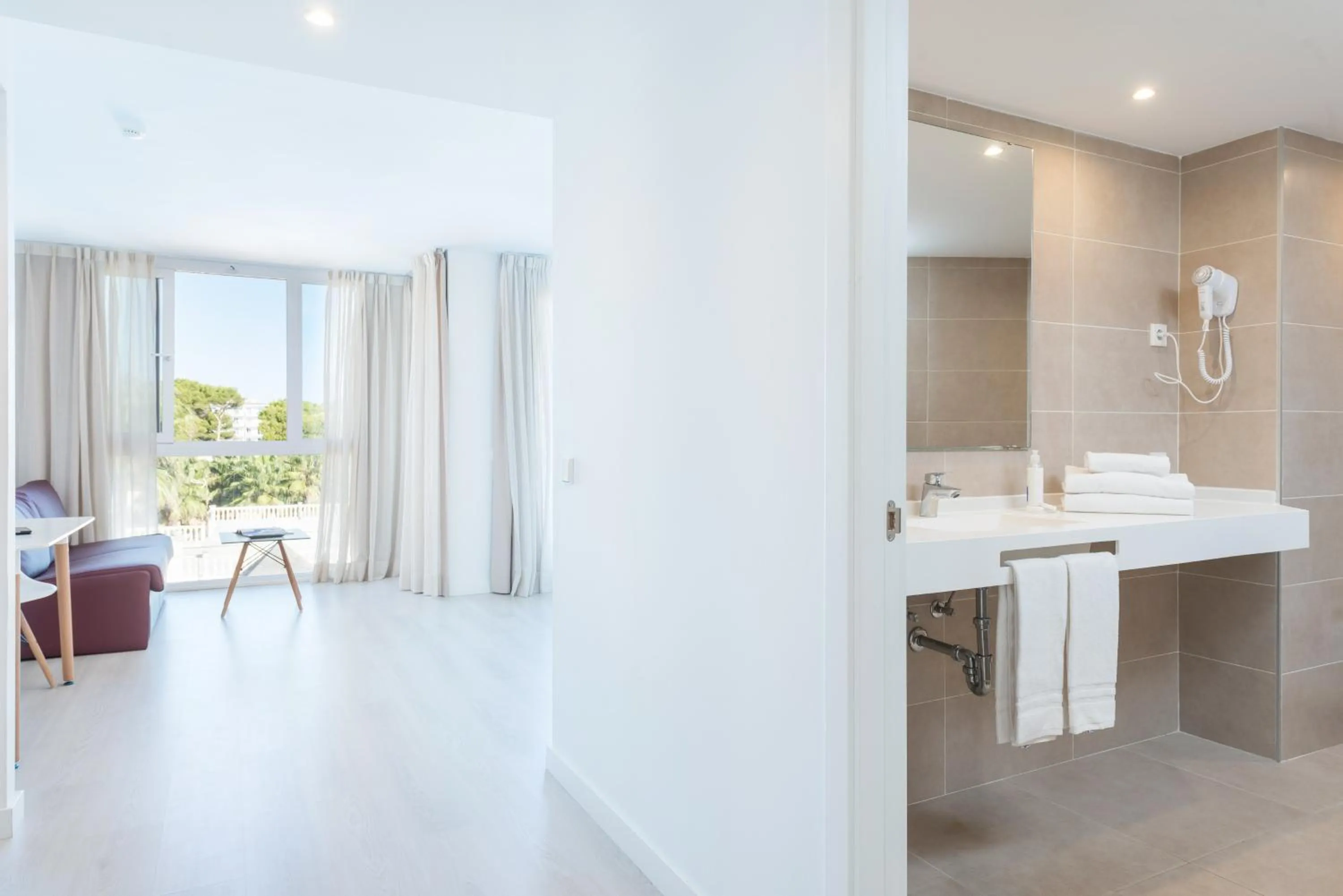 Bathroom in Aparthotel Ses Fotges