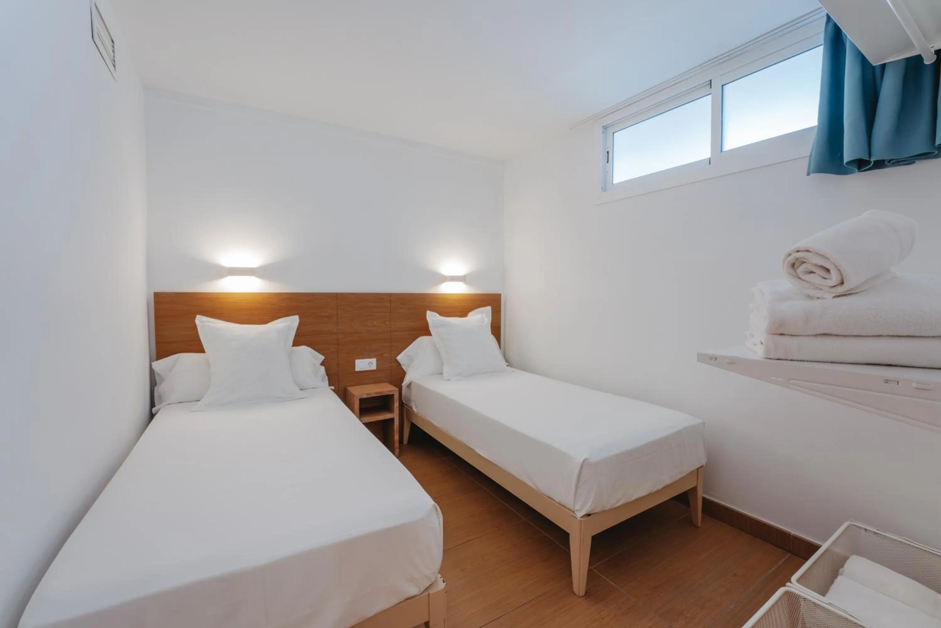 Bed in Aparthotel Ses Fotges