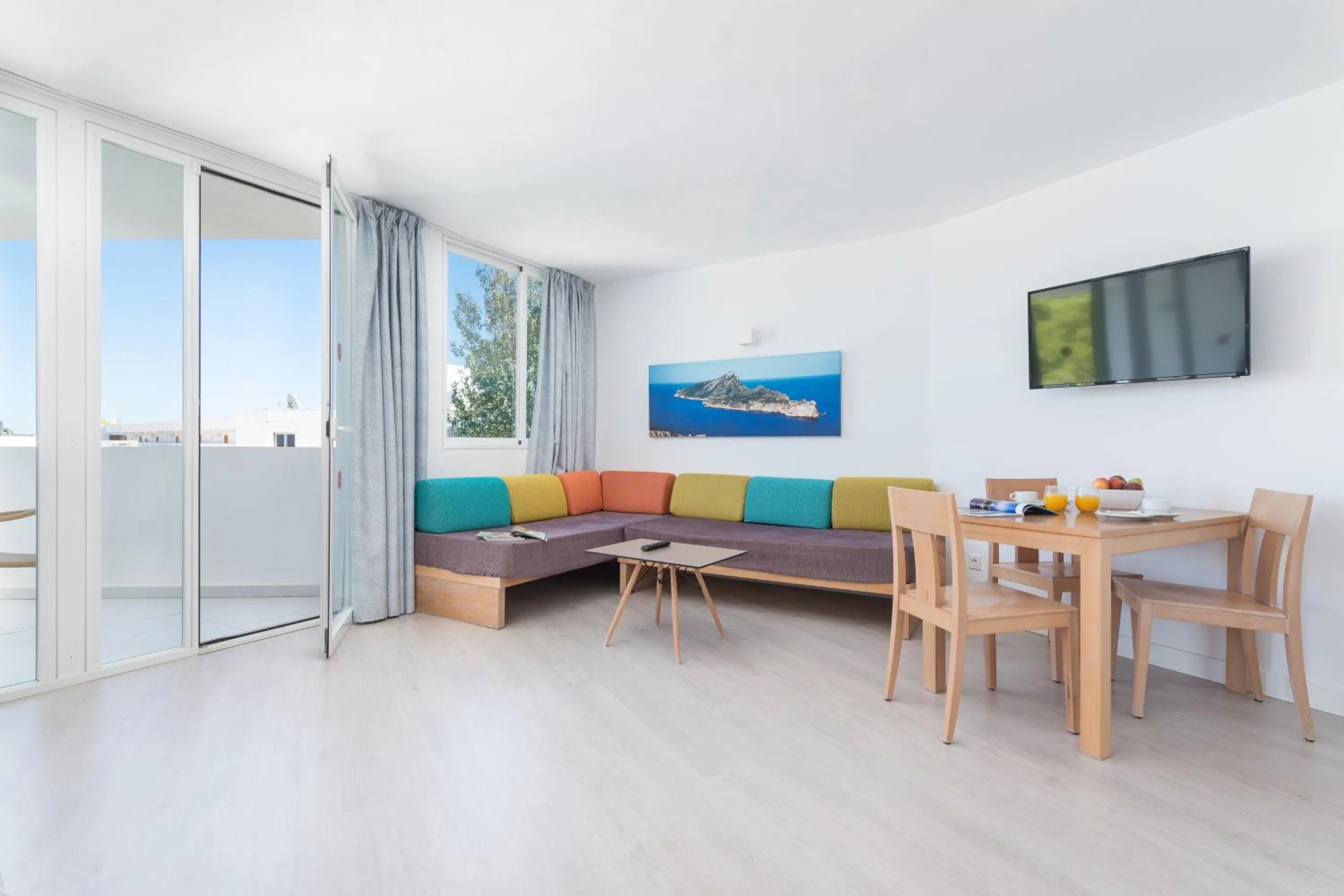 Living room in Aparthotel Ses Fotges